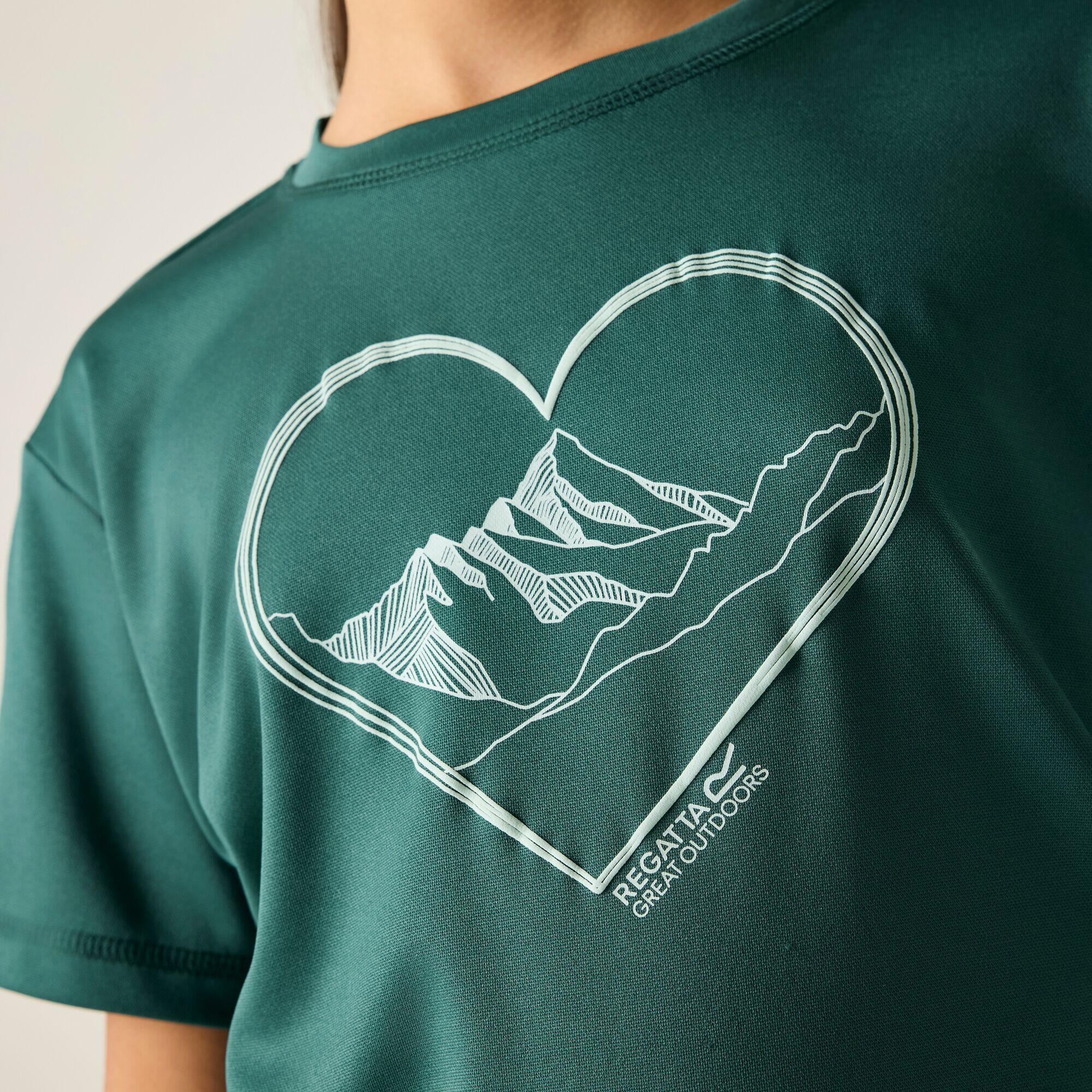 Kids Aria Short Sleeved Graphic T-Shirt 5/7