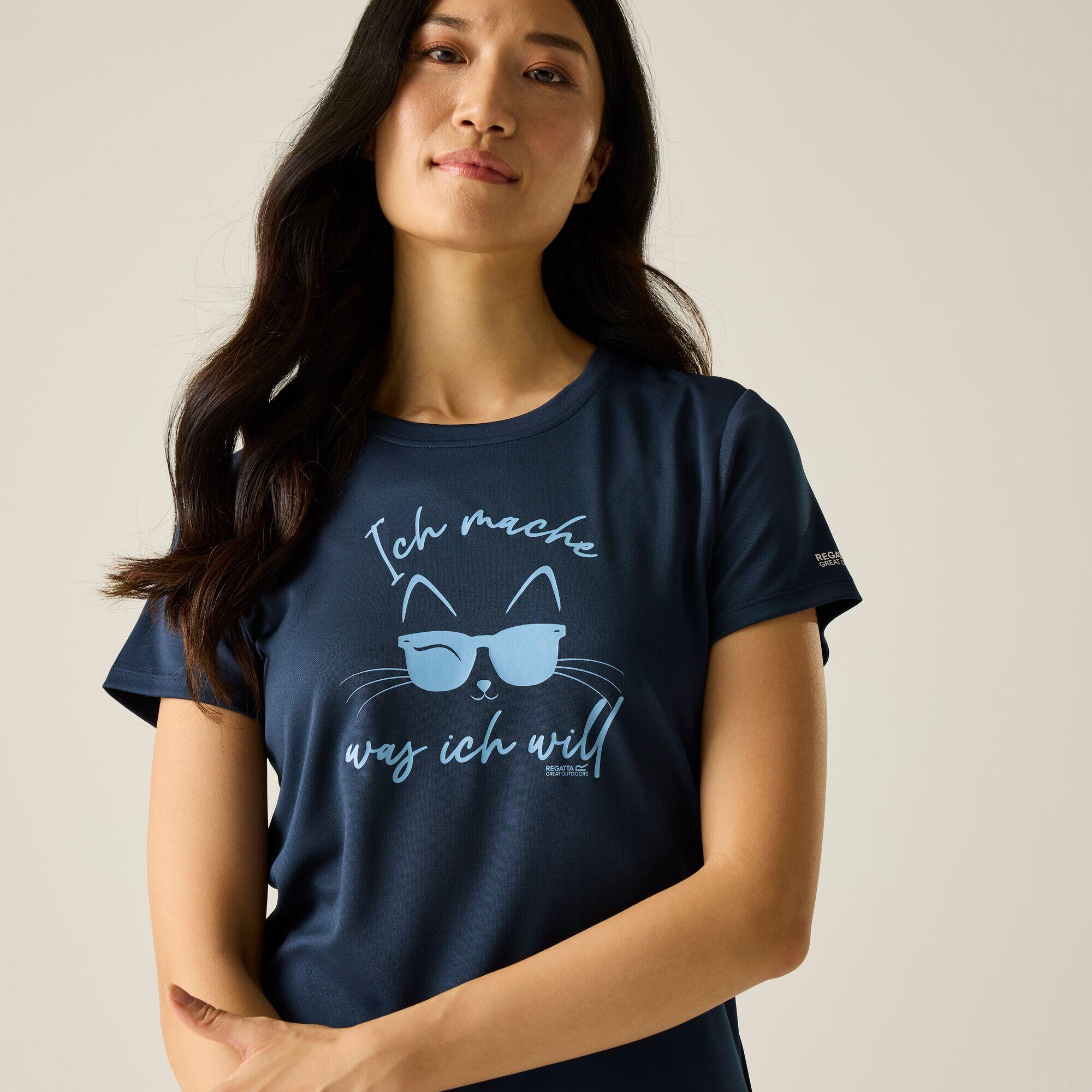 Dames Fingal Slogan T-shirt met korte mouwen 4/7
