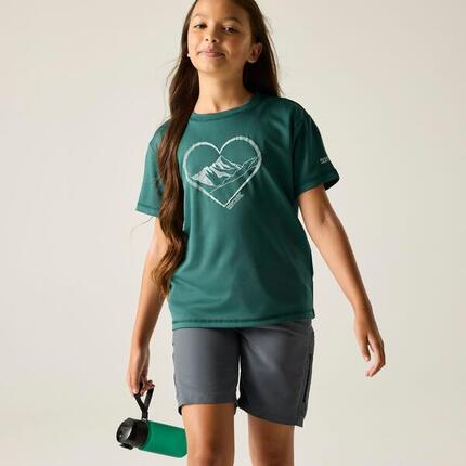 T-shirt graphique à manches courtes Aria pour enfants