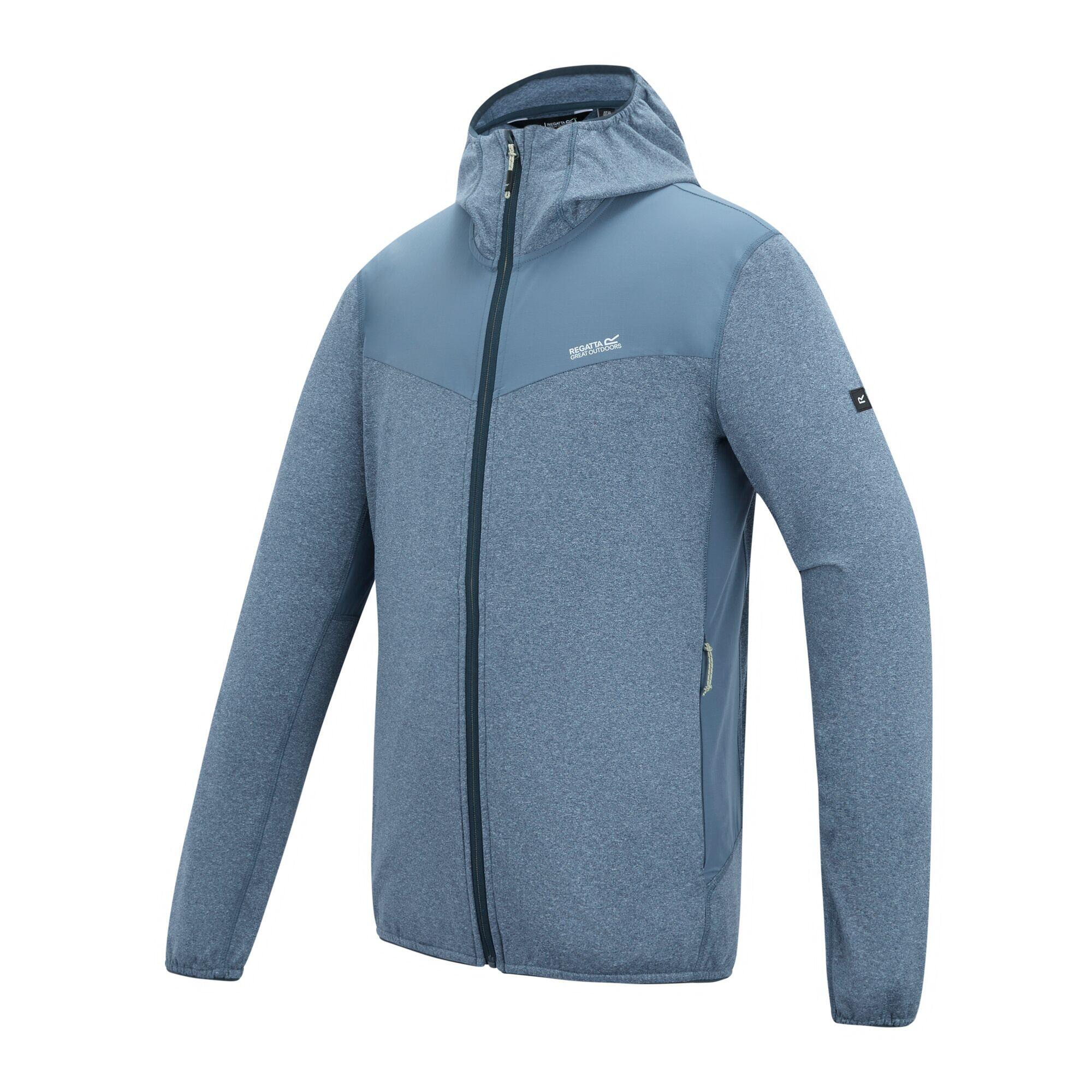 Couche intermédiaire à capuche zippée intégrale Finchdale Marl pour homme 7/7
