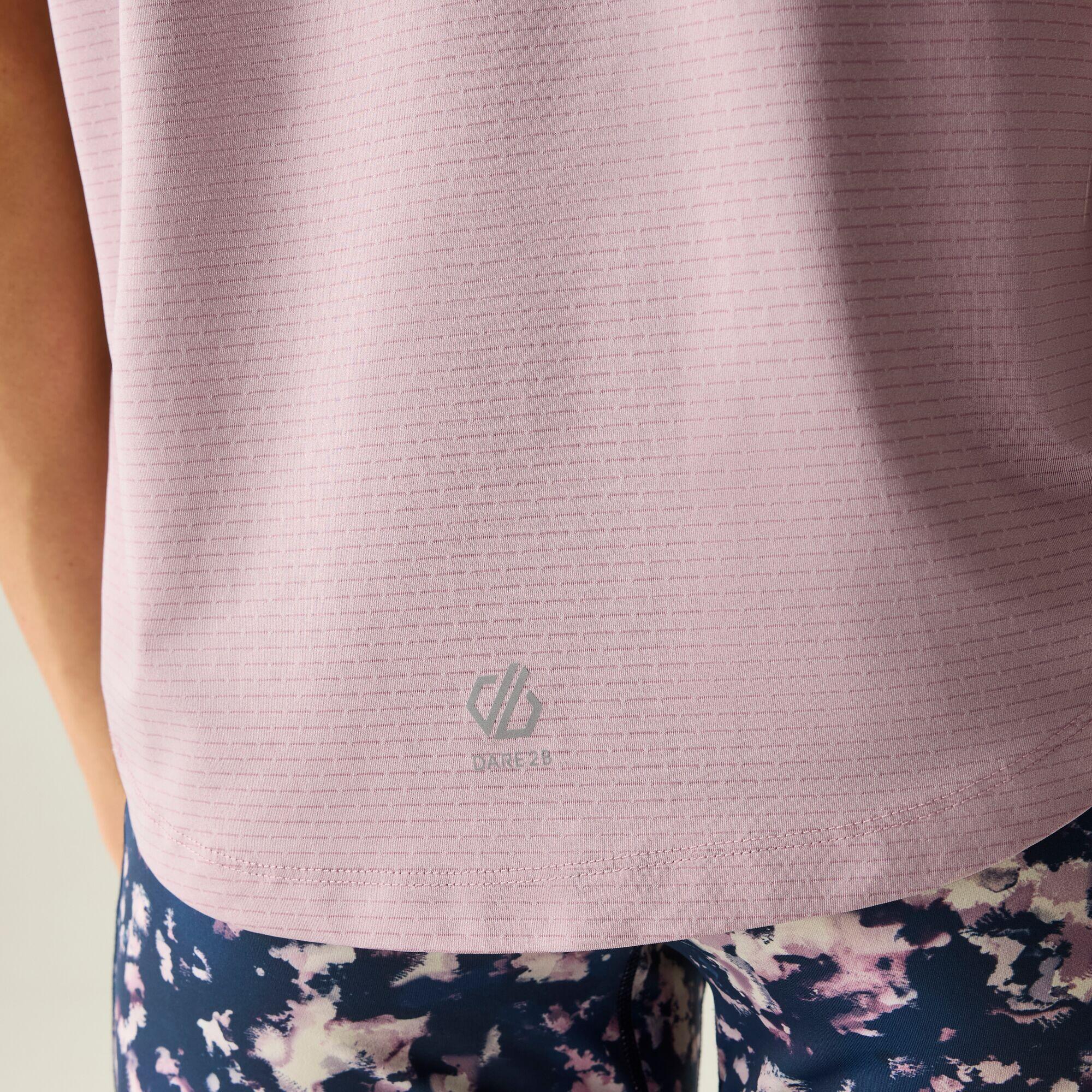 Dames Chase II hardloopshirt met korte mouwen 6/7