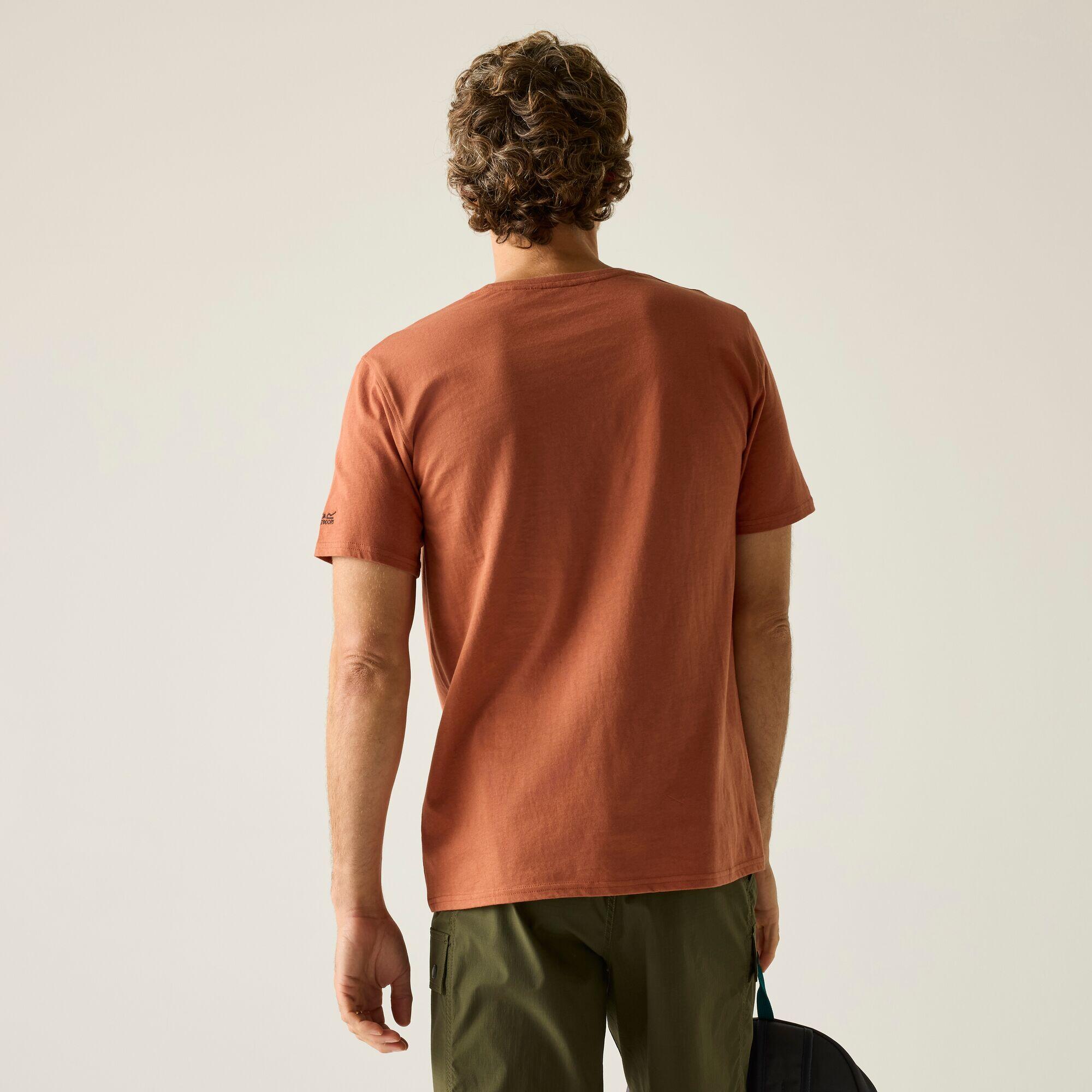 Cline IX T-shirt met korte mouwen en grafische print voor heren 2/7