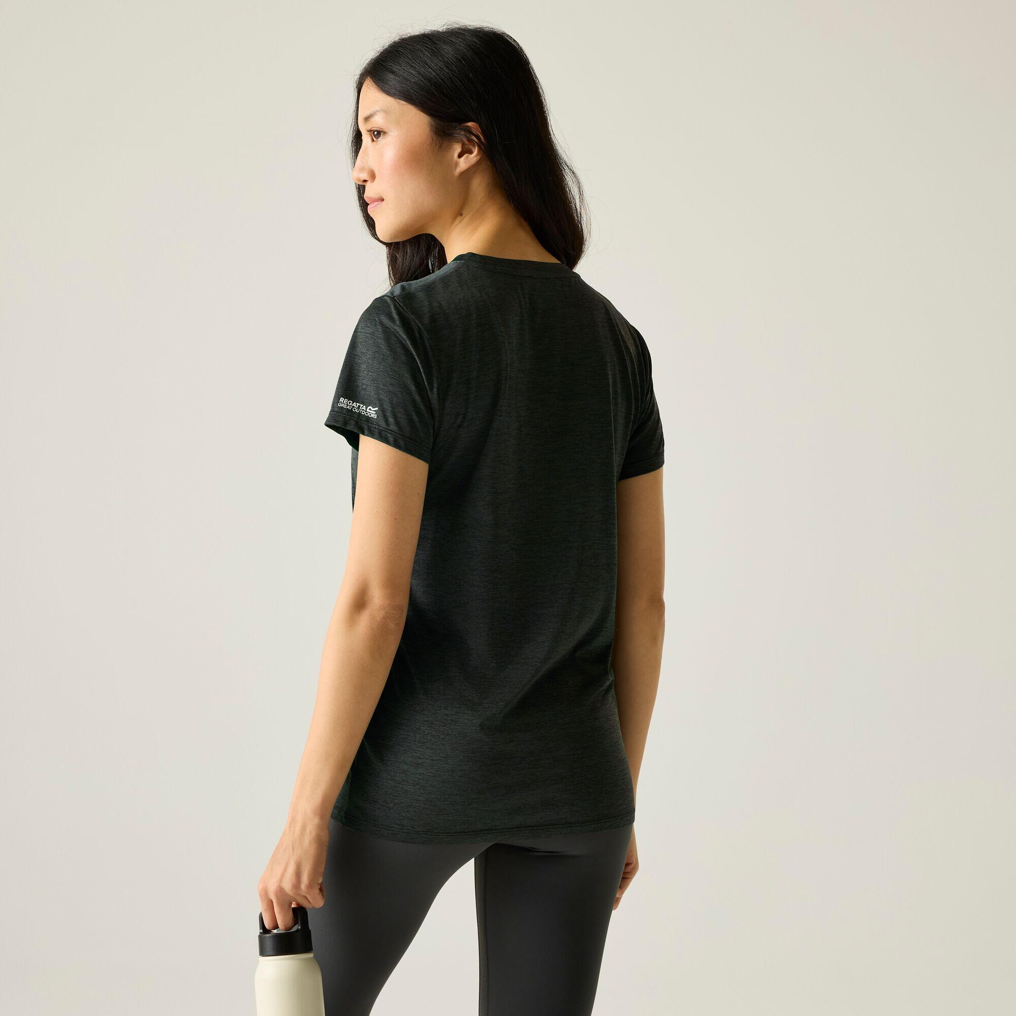 Damen Fingal Kurzarm-T-Shirt mit Grafik 2/7