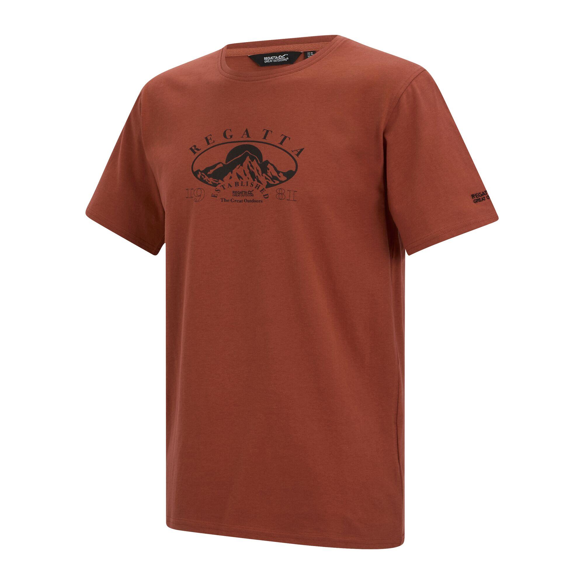 Cline IX T-shirt met korte mouwen en grafische print voor heren 7/7