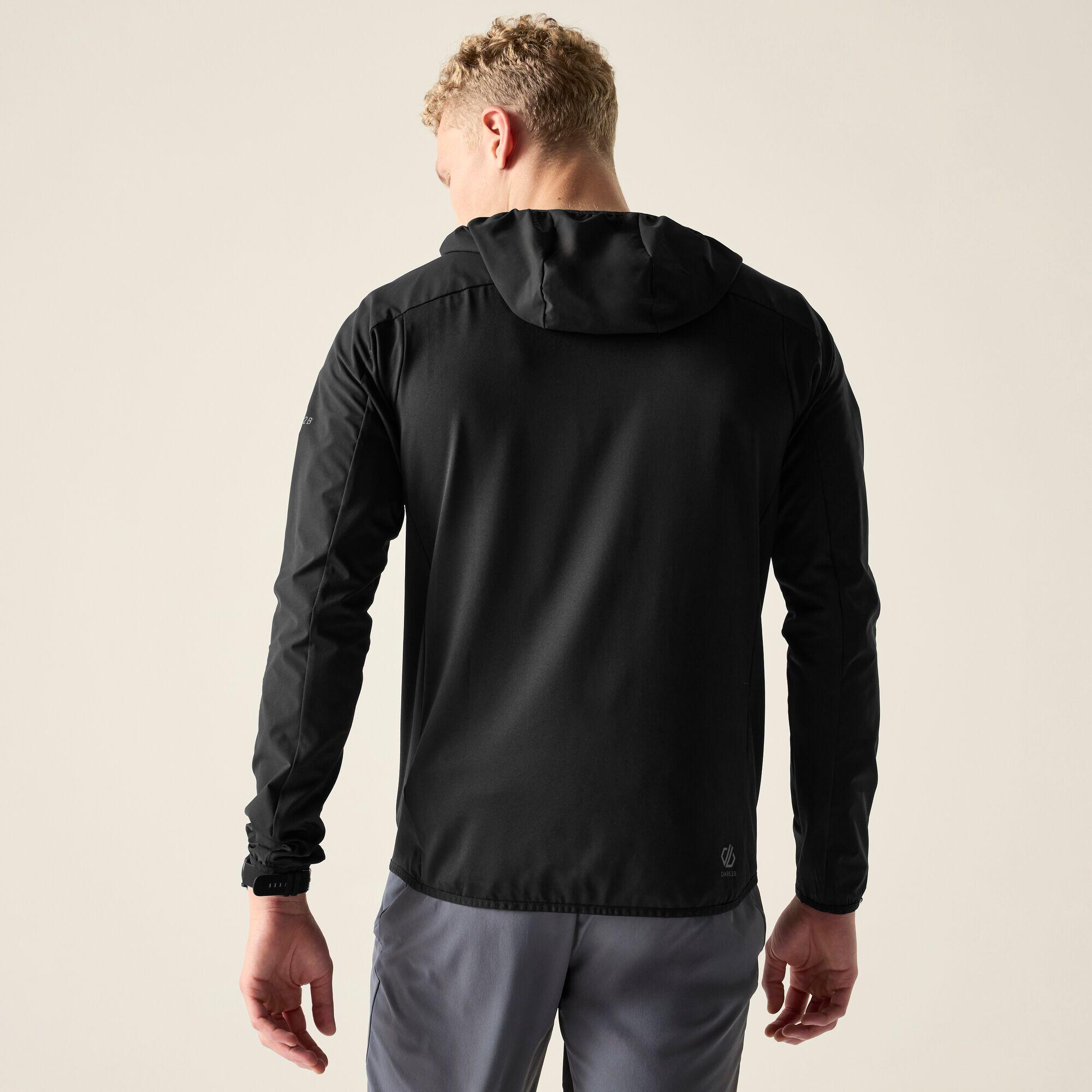 Felpa con cappuccio elasticizzata idrorepellente e antivento Endurance da uomo 2/7