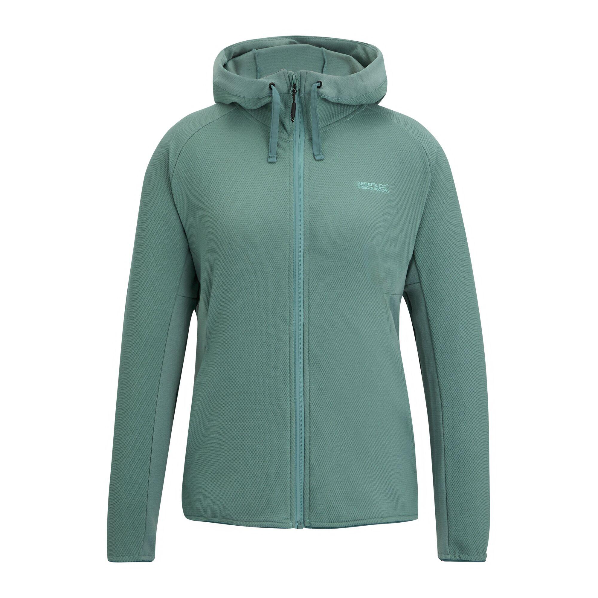Womens Nayna Full Zip Hooded Fleece 5/7