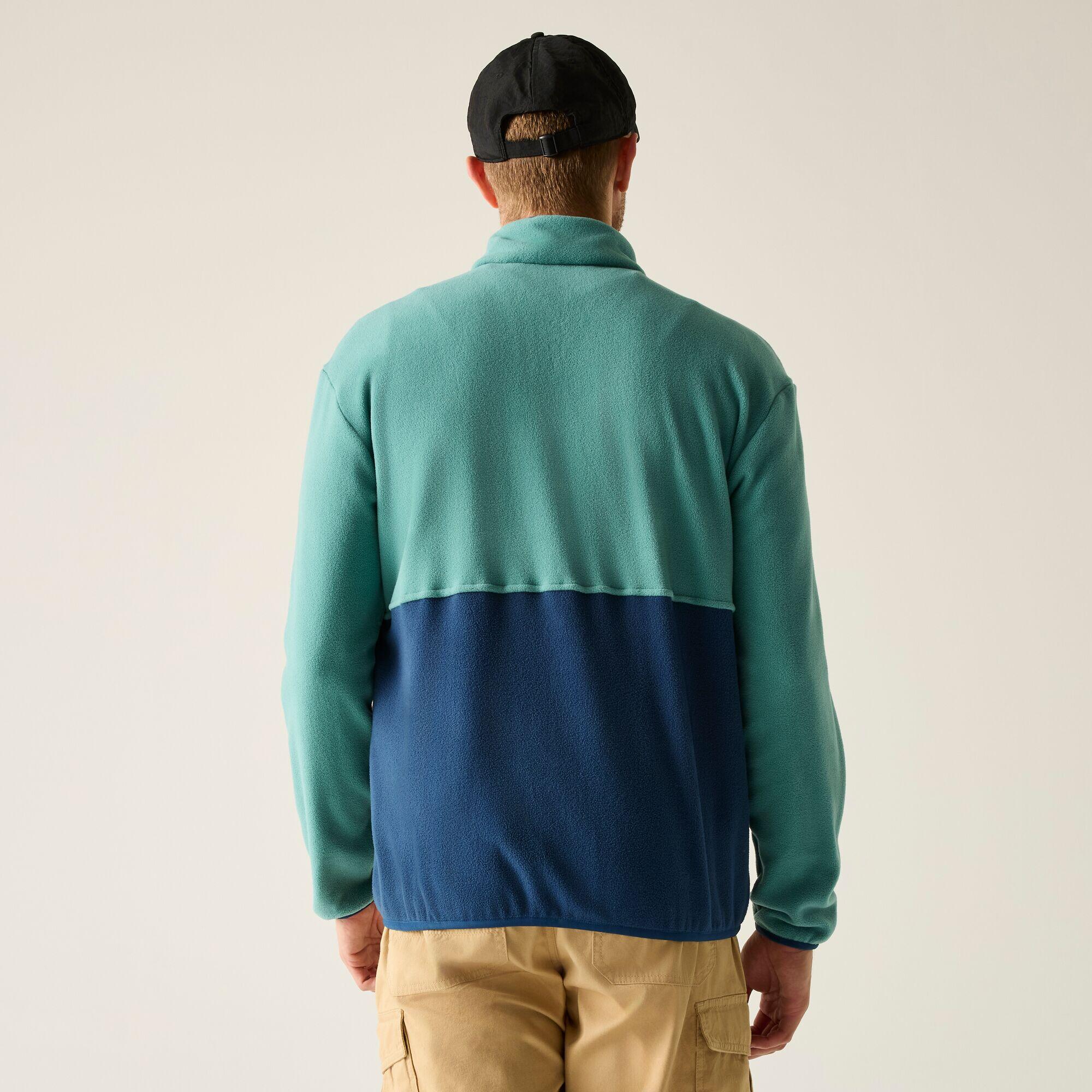 Polaire zippée intégrale Frankie pour homme, color block 2/7