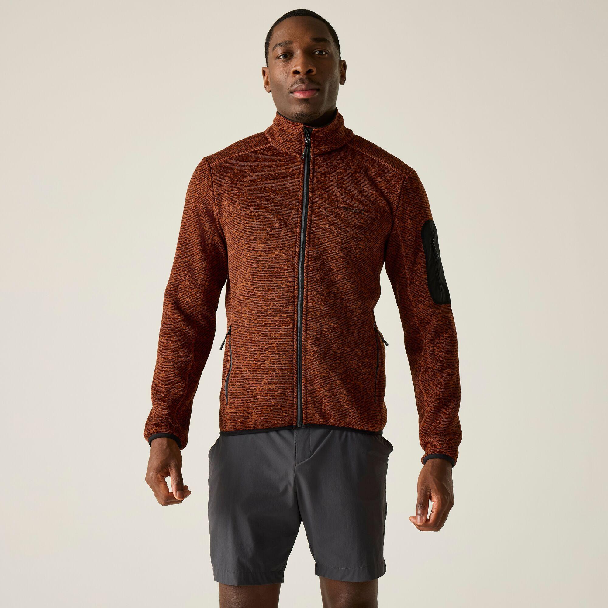 Mens Newhill Insulating Stretch Full-Zip Fleece | Decathlon