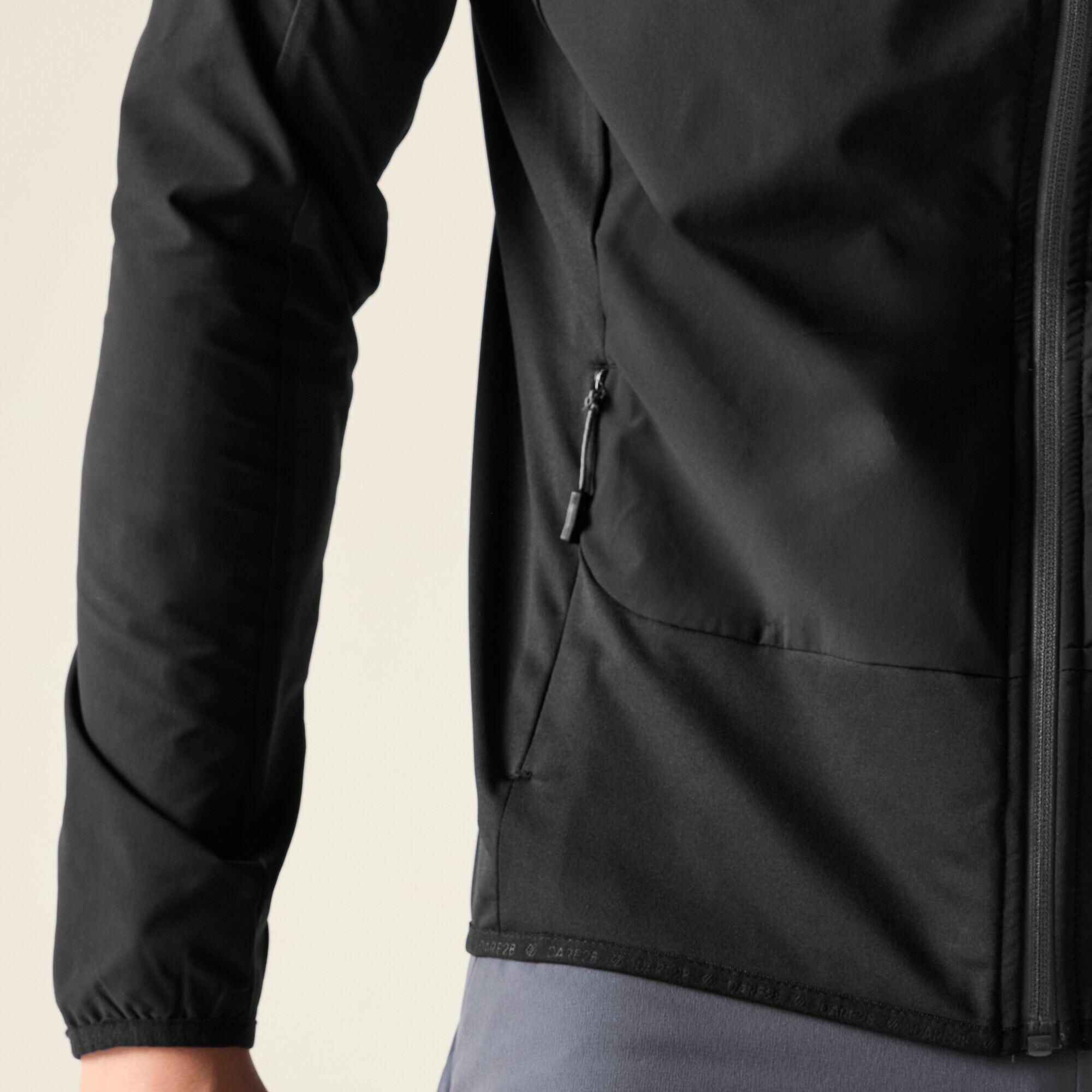 Felpa con cappuccio elasticizzata idrorepellente e antivento Endurance da uomo 6/7