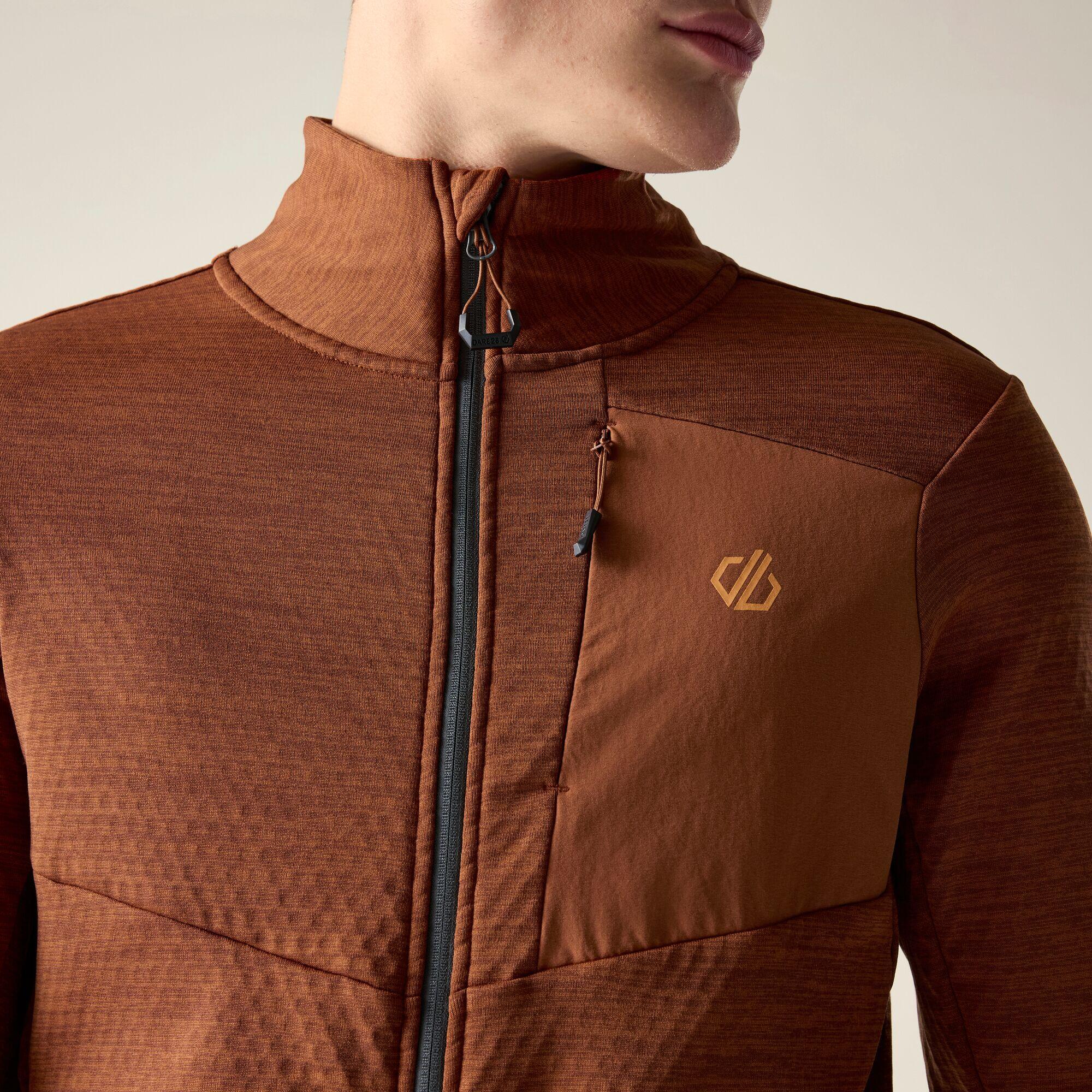 Venture Herren-Stretch-Midlayer mit durchgehendem Reißverschluss 4/7
