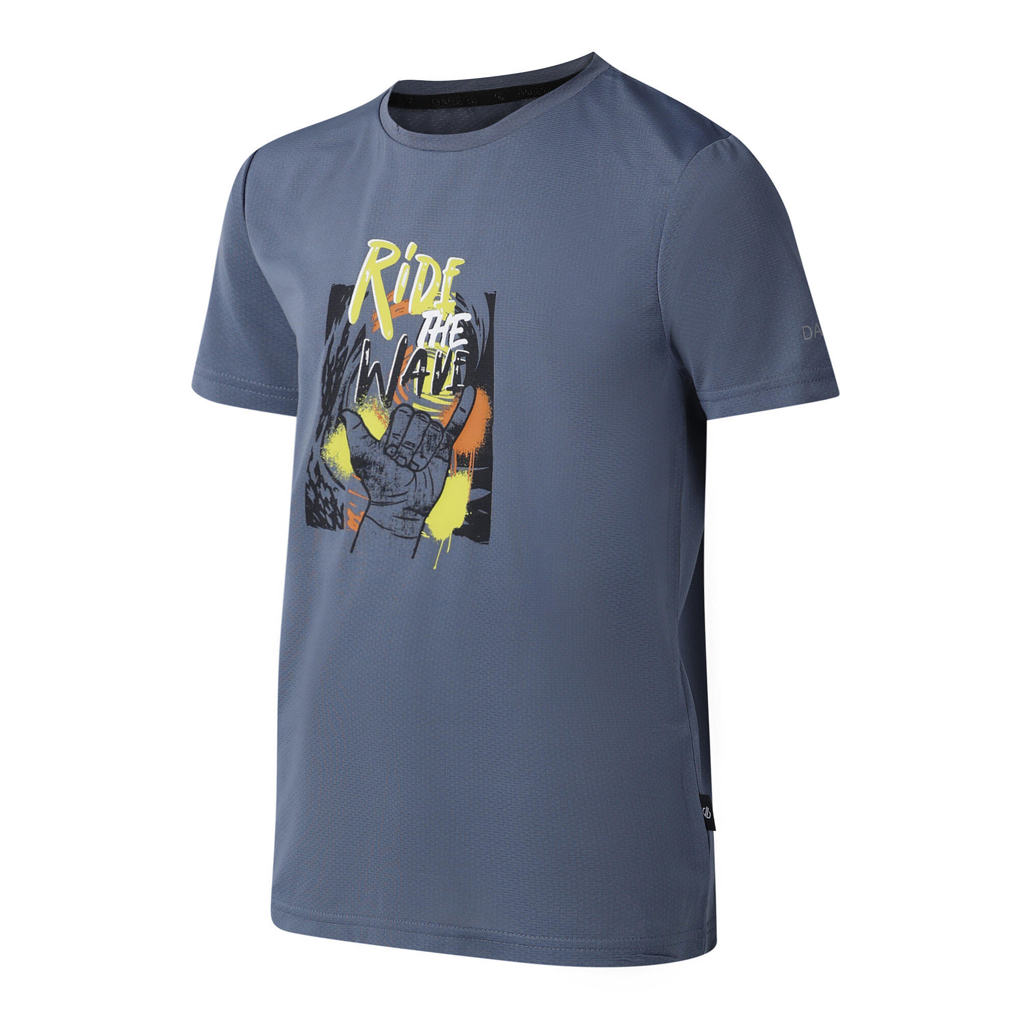 Kinder Amuse III T-shirt met korte mouwen en mesh-print 6/7
