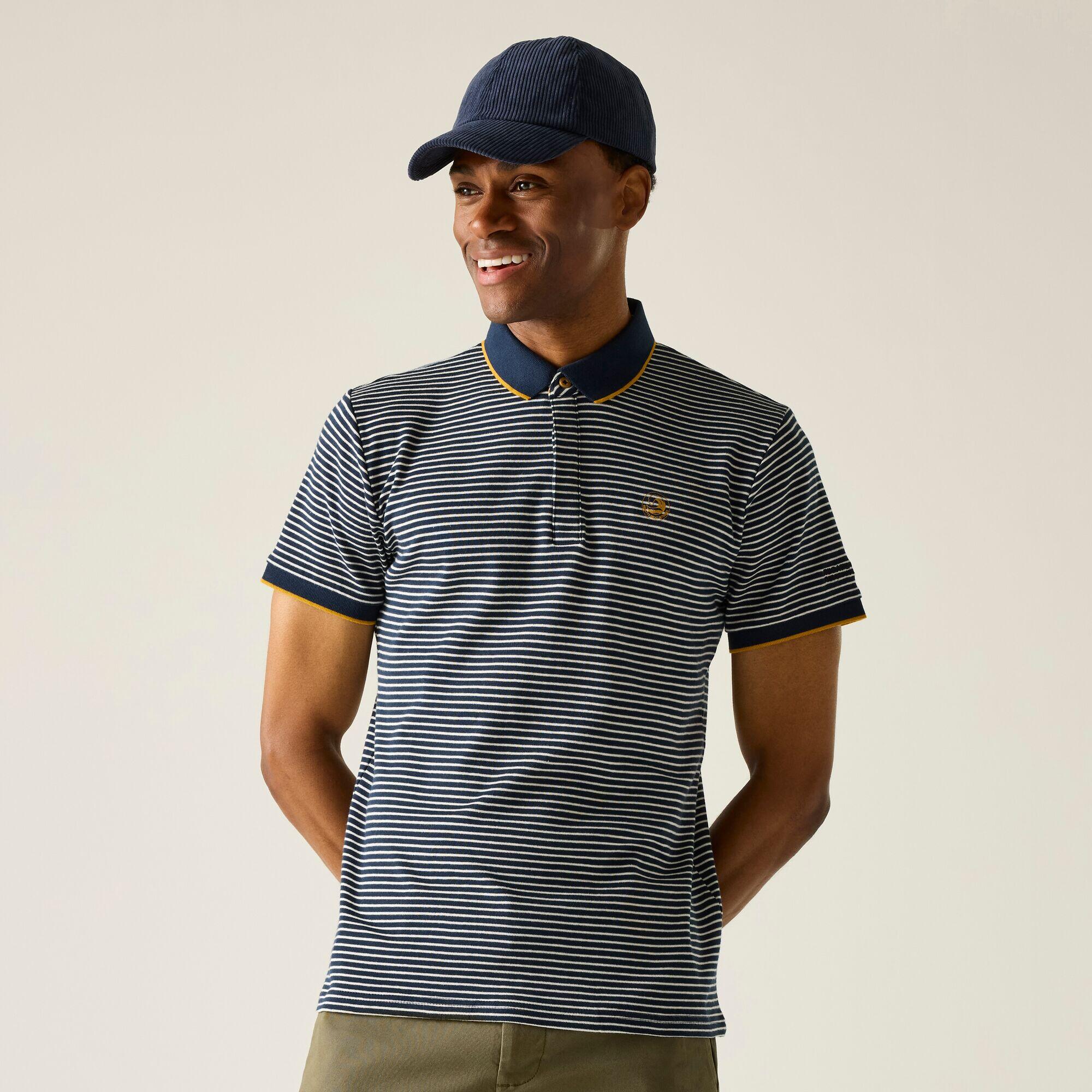 Polo a righe Tiver da uomo 4/7