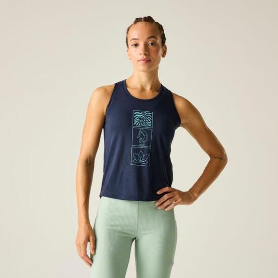 Gilet graphique harmonique pour femme