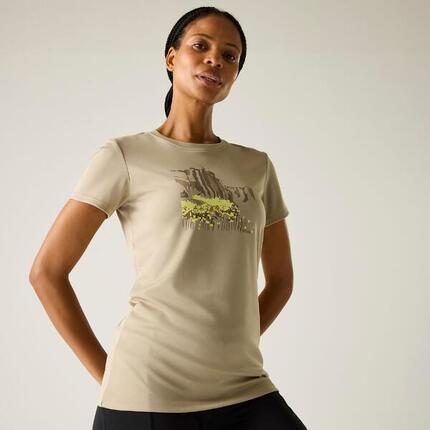 Fingal T-shirt met korte mouwen en grafische print voor dames