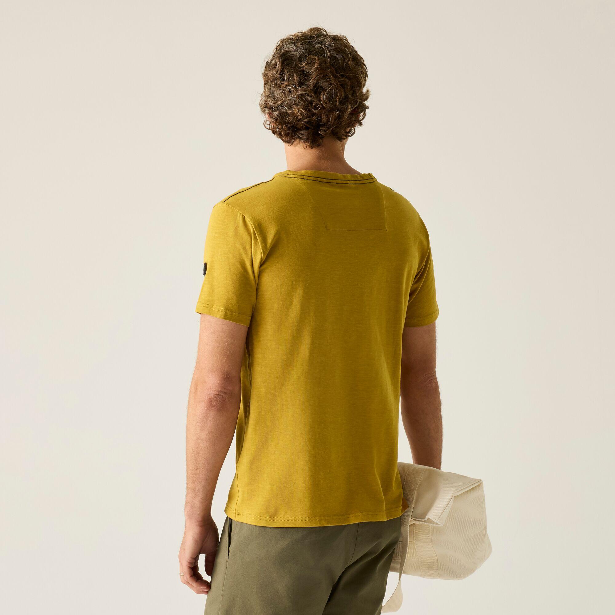 Finlo T-shirt met korte mouwen en logo voor heren 2/7