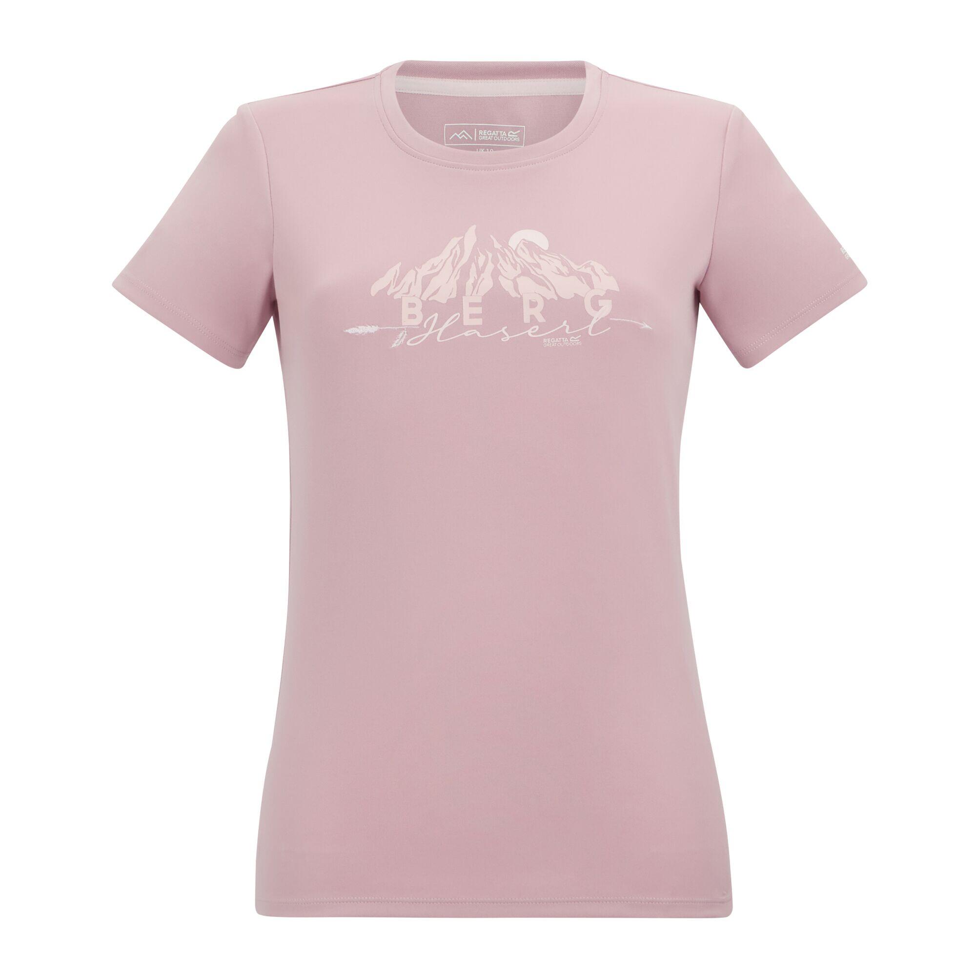 T-shirt à manches courtes pour femmes avec slogan Fingal 5/7