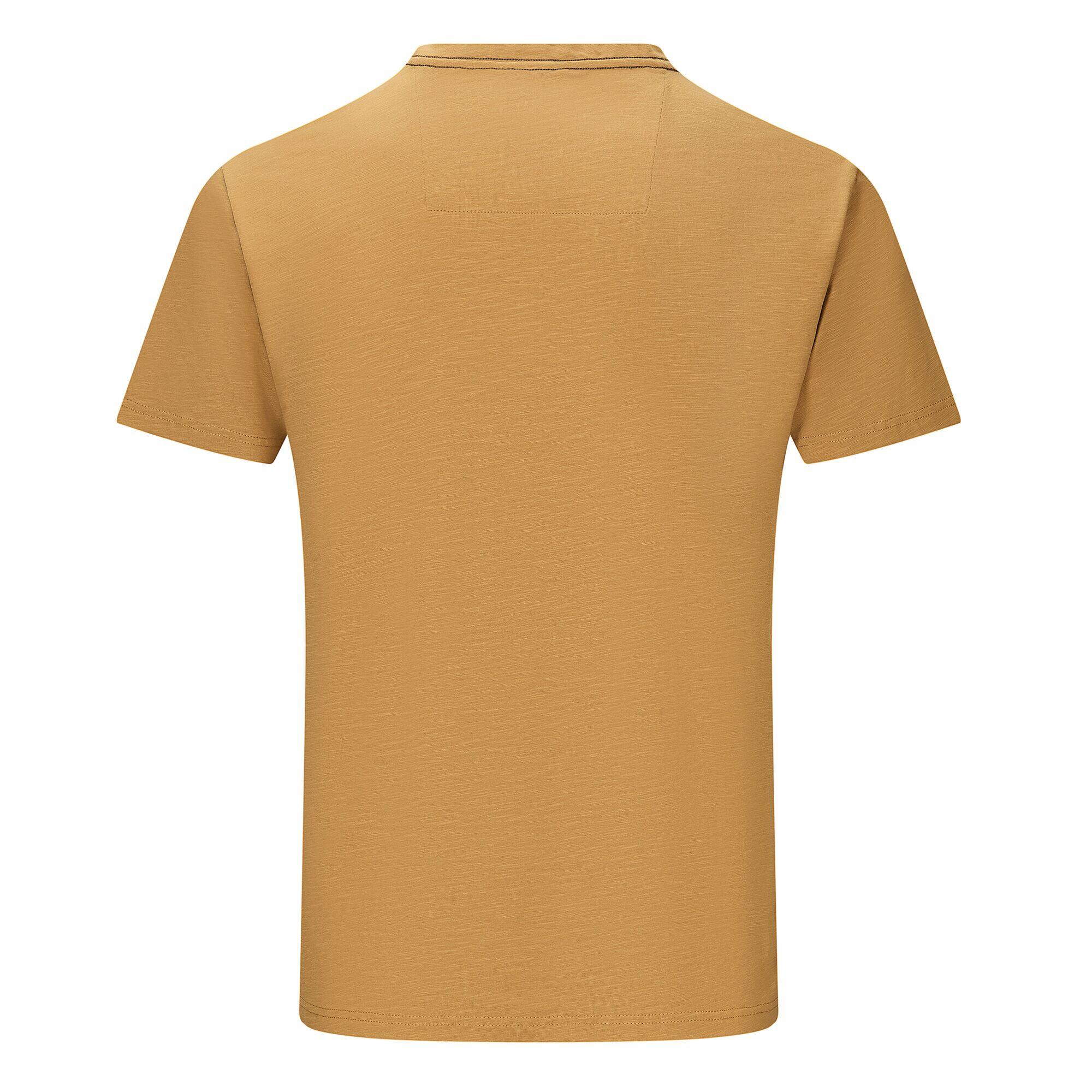 Finlo T-shirt met korte mouwen en logo voor heren 7/7