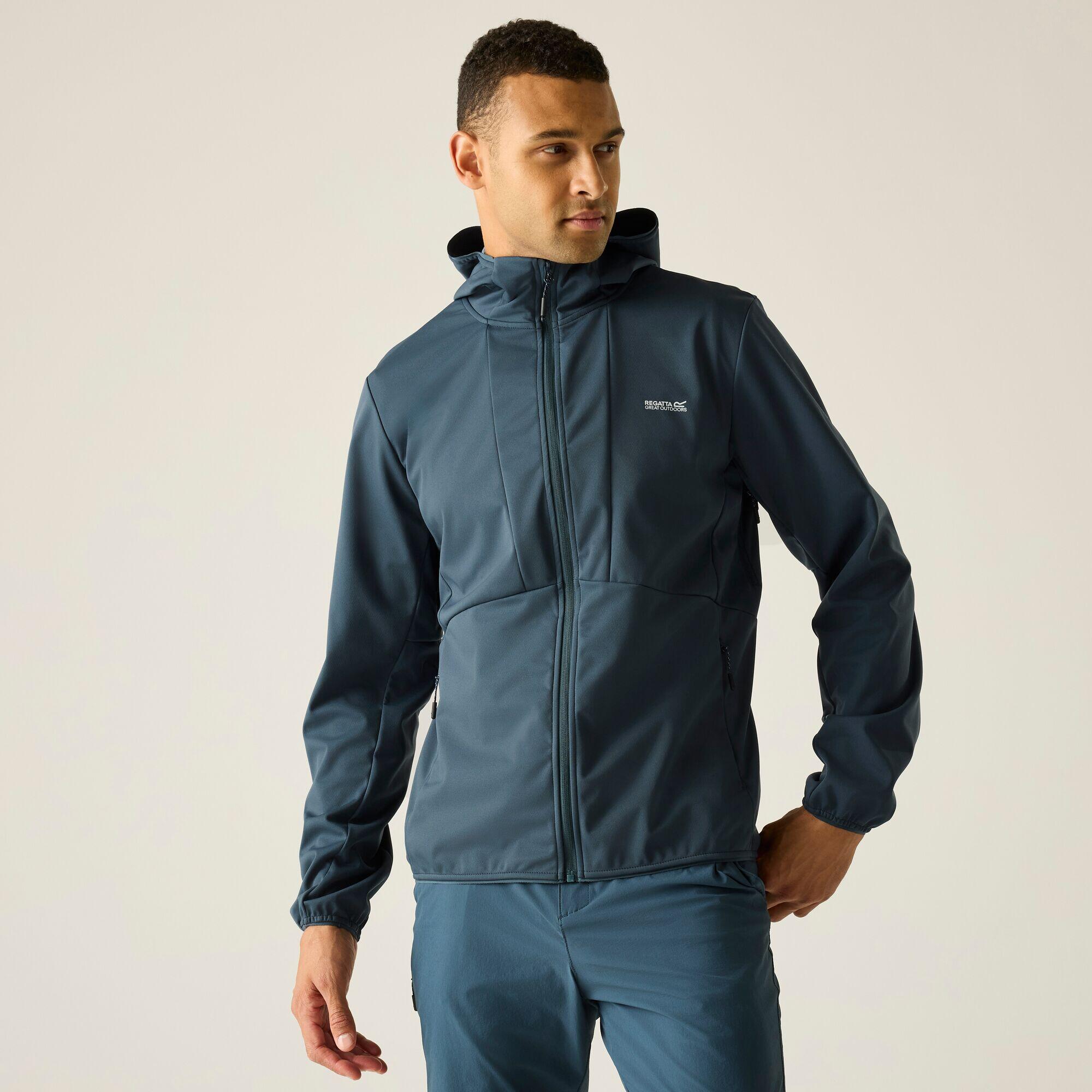 Giacca softshell con cappuccio impermeabile Tredmoor da uomo 5/7