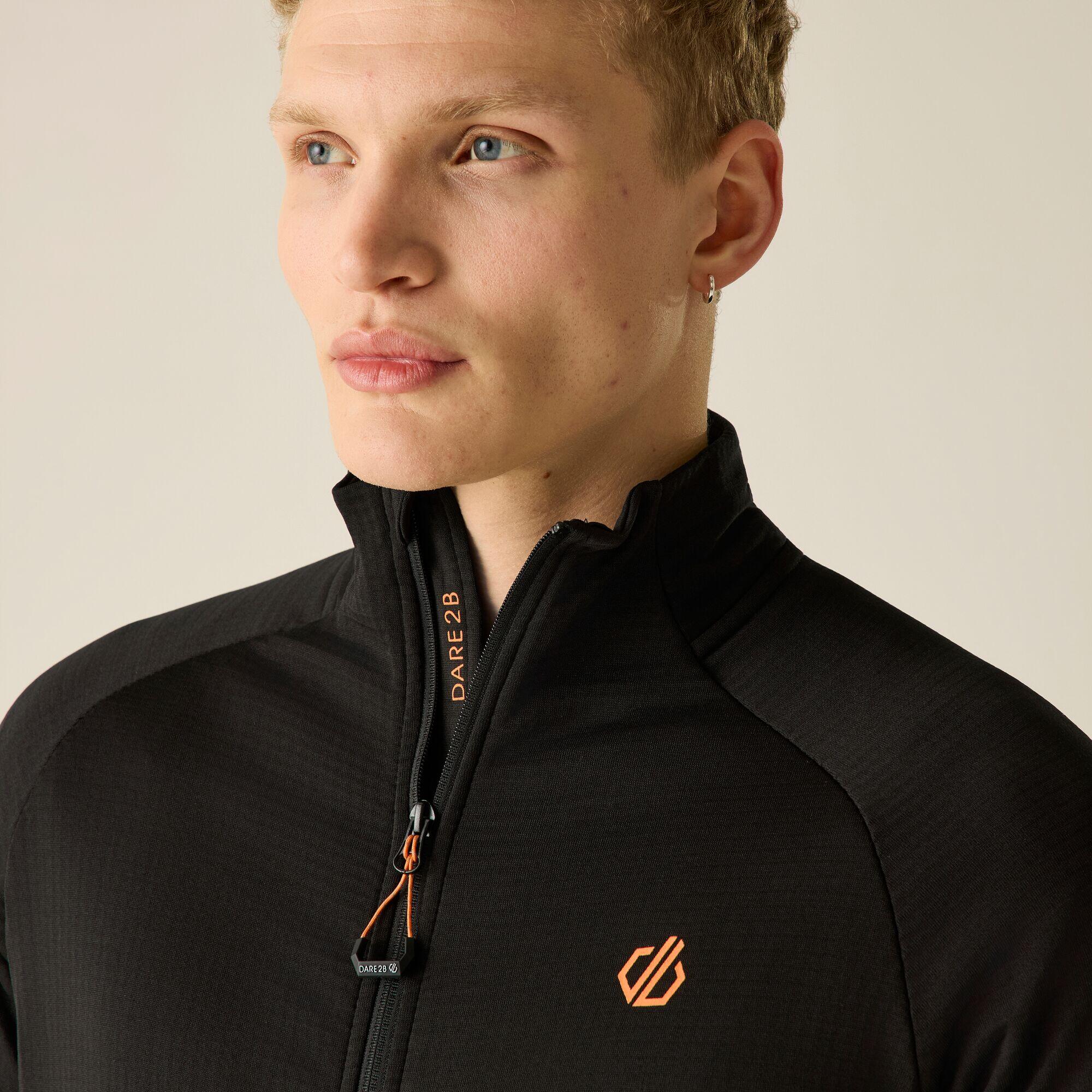 Maglia intermedia elasticizzata con cerniera intera Apex da uomo 6/7