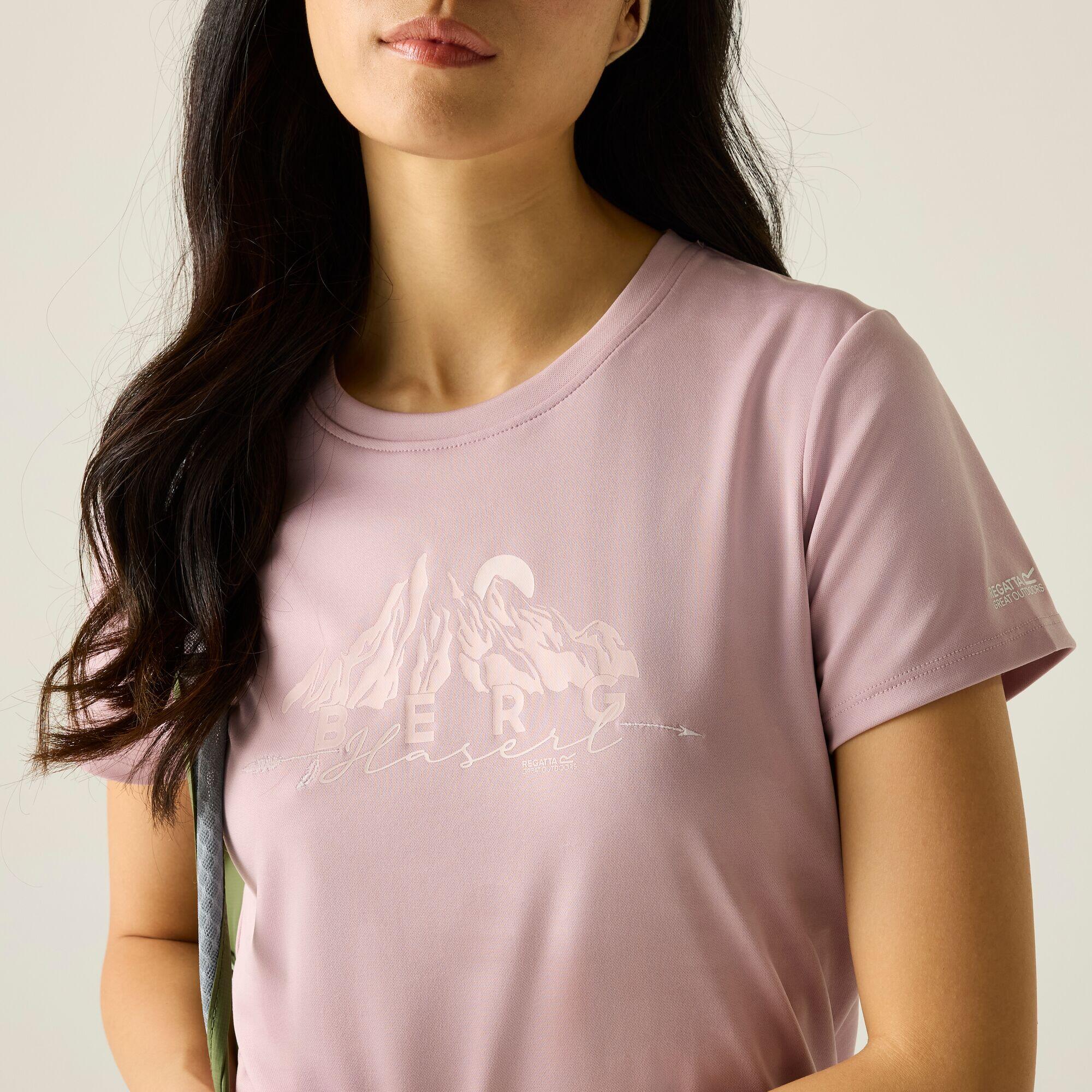 T-shirt à manches courtes pour femmes avec slogan Fingal 4/7