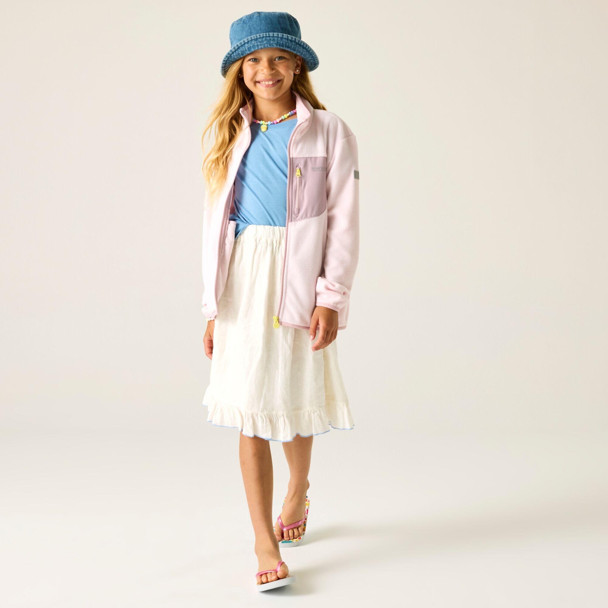 Kinder-Fleecejacke Frankie mit durchgehendem Reißverschluss 3/7