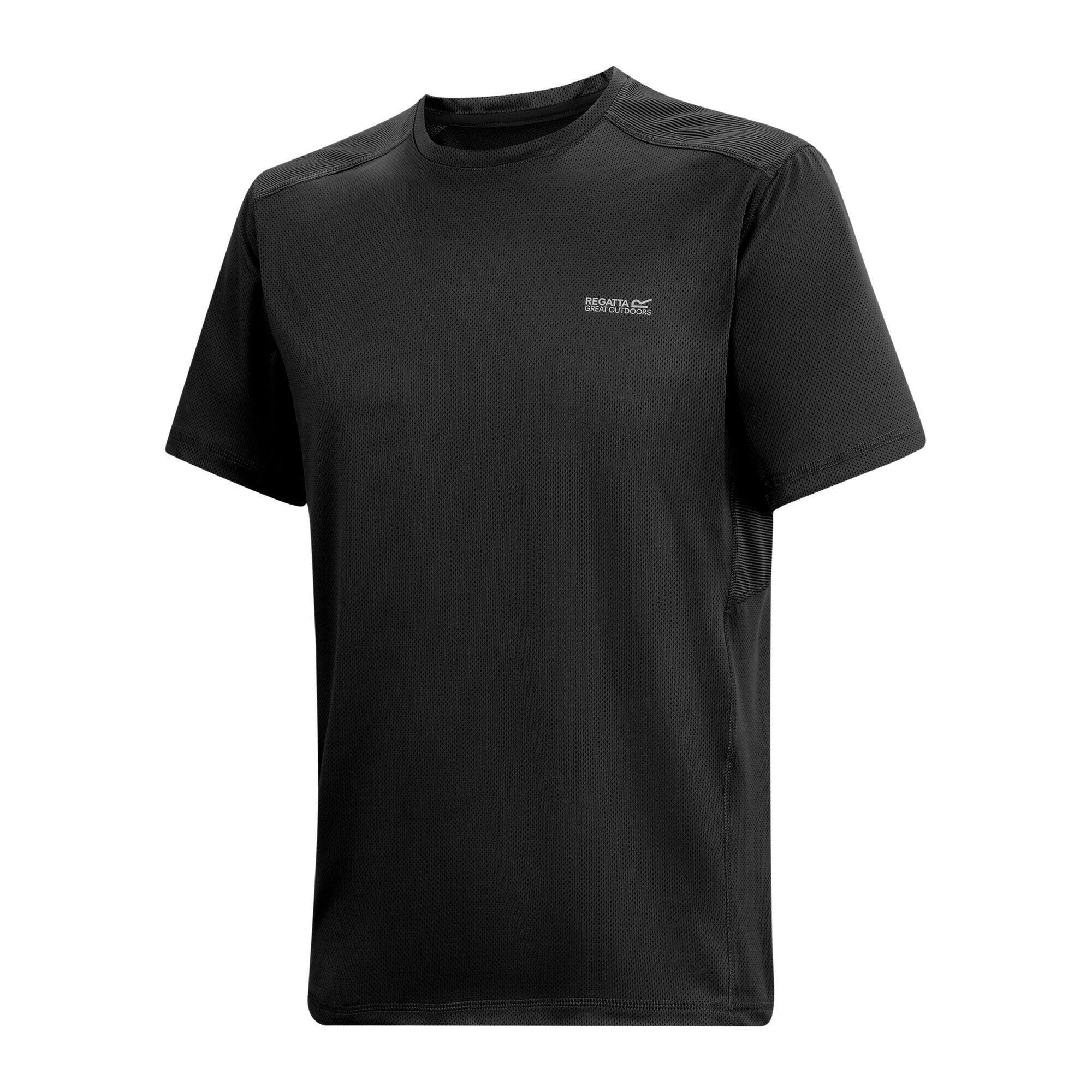 Virda heren T-shirt met korte mouwen en mesh-stof 7/7