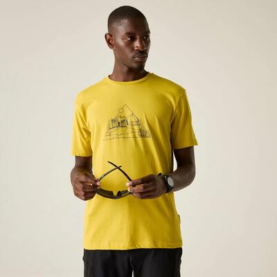 Movement iii heren t-shirt met korte mouwen en grafische print