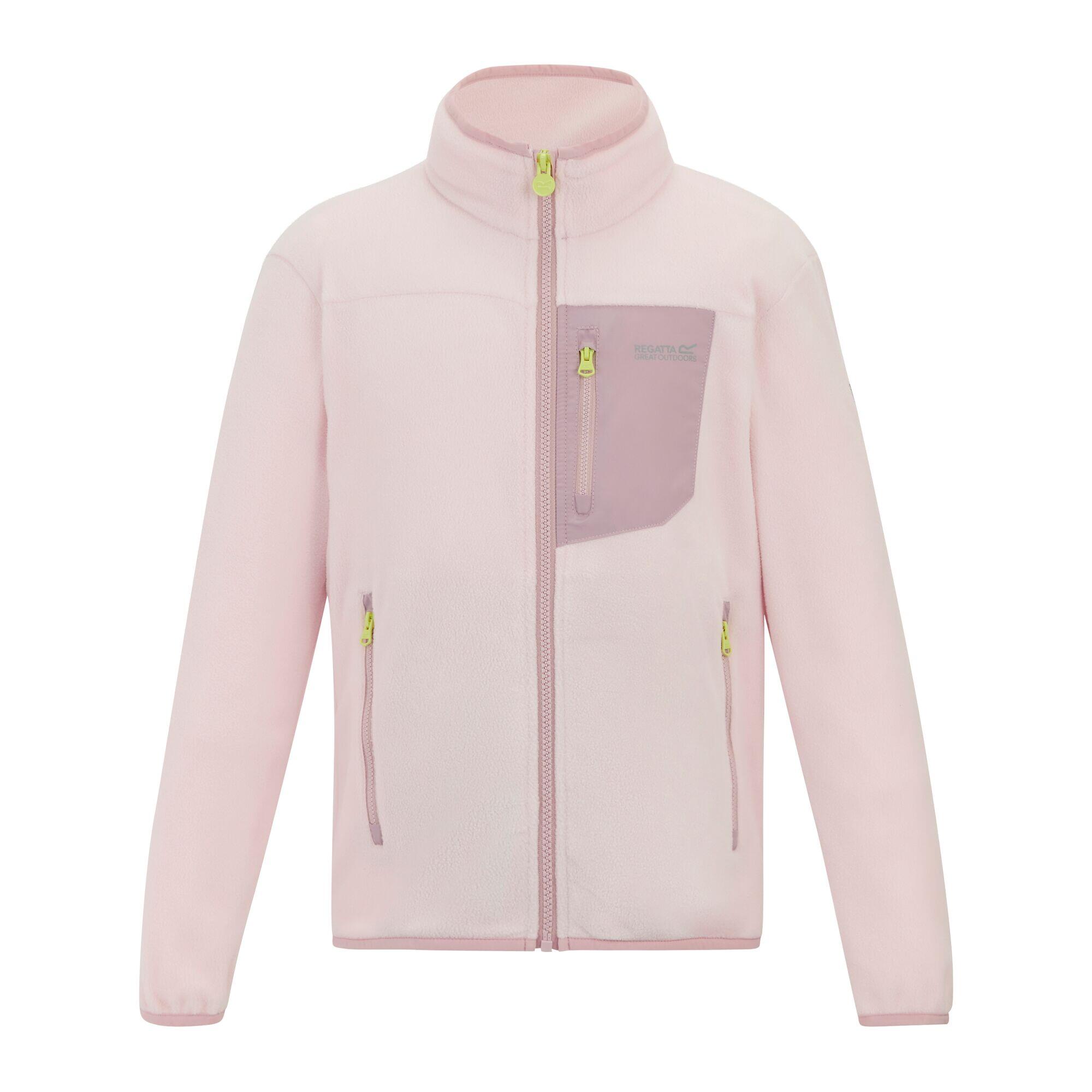 Kinder-Fleecejacke Frankie mit durchgehendem Reißverschluss 6/7