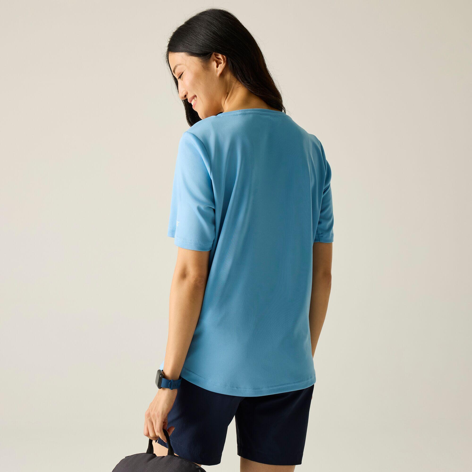 T-shirt à manches courtes Botanna pour femme, séchage rapide, logo 2/7