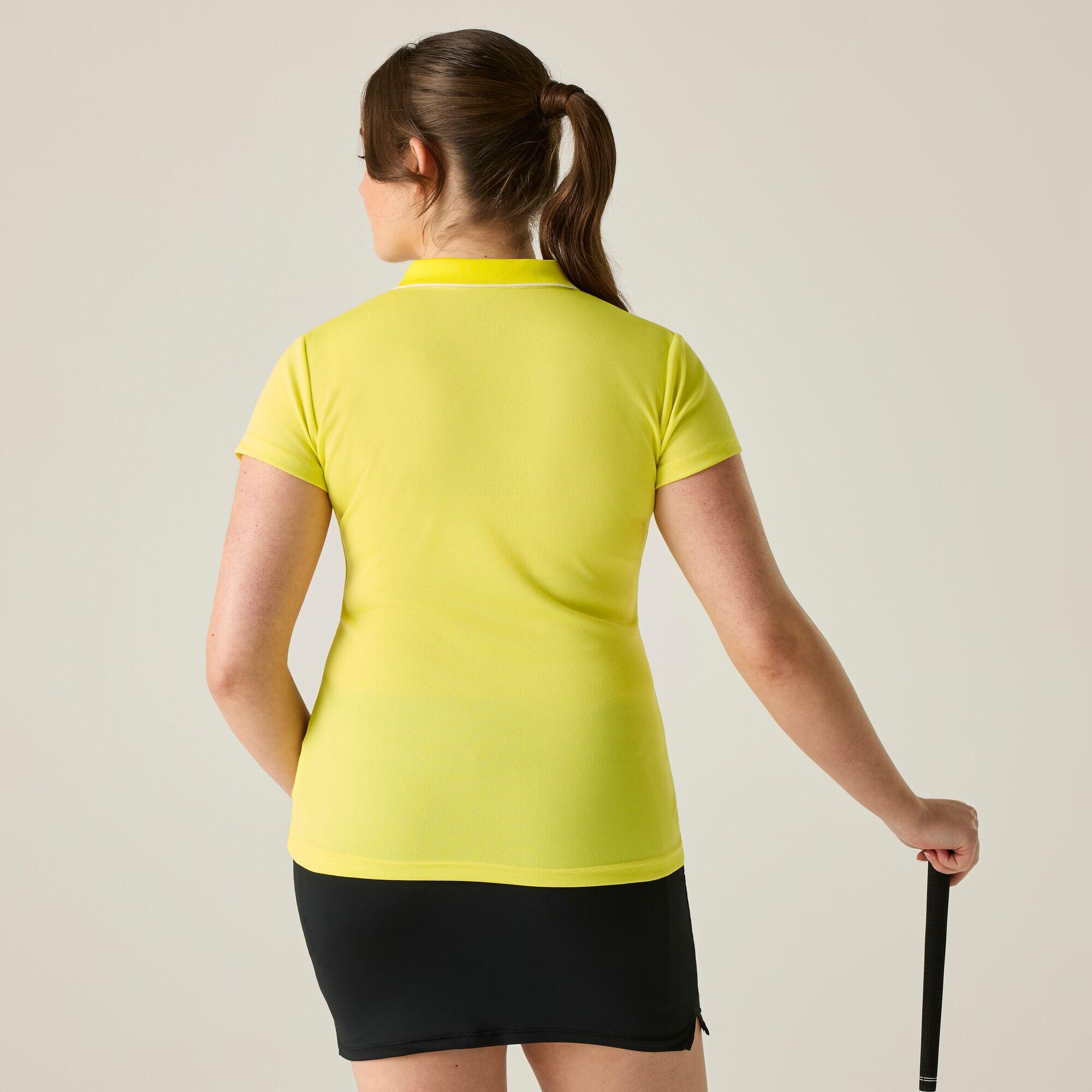 Womens Maverick V Tipped Logo Polo 4/7