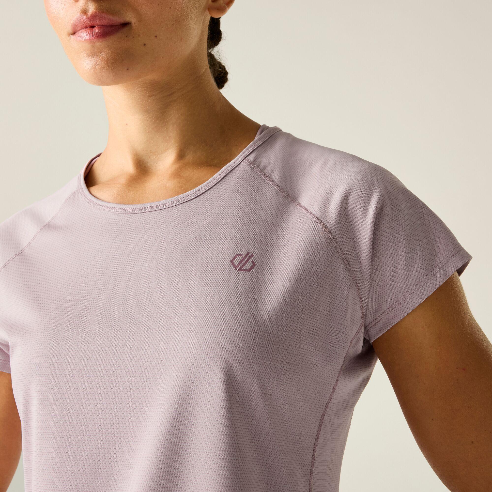Camiseta deportiva de manga corta con cuello redondo para mujer Corral 4/7