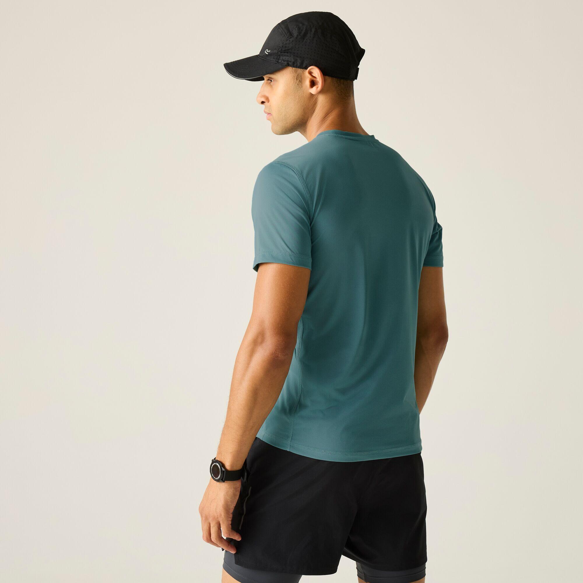 Mindo Herren-T-Shirt mit Insektenschutz-Funktion und kurzen Ärmeln aus Mesh 2/7
