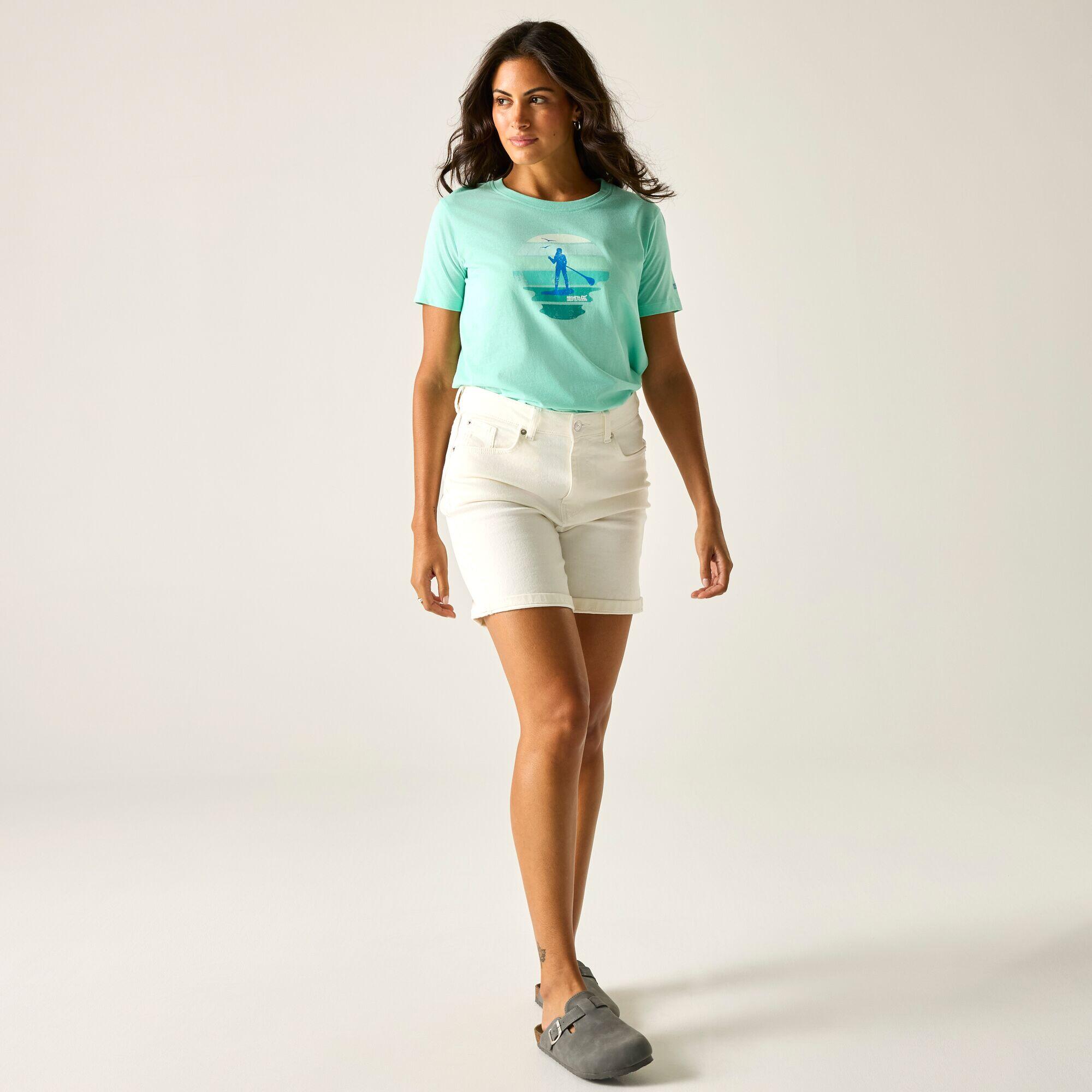 T-shirt graphique à manches courtes Filandra IX pour femmes 3/7