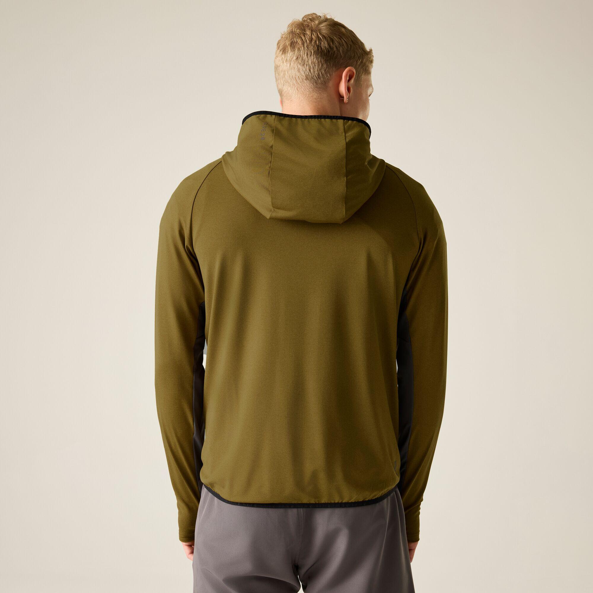 Couche intermédiaire extensible homme à capuche, zip intégral Assimilate VI 2/7
