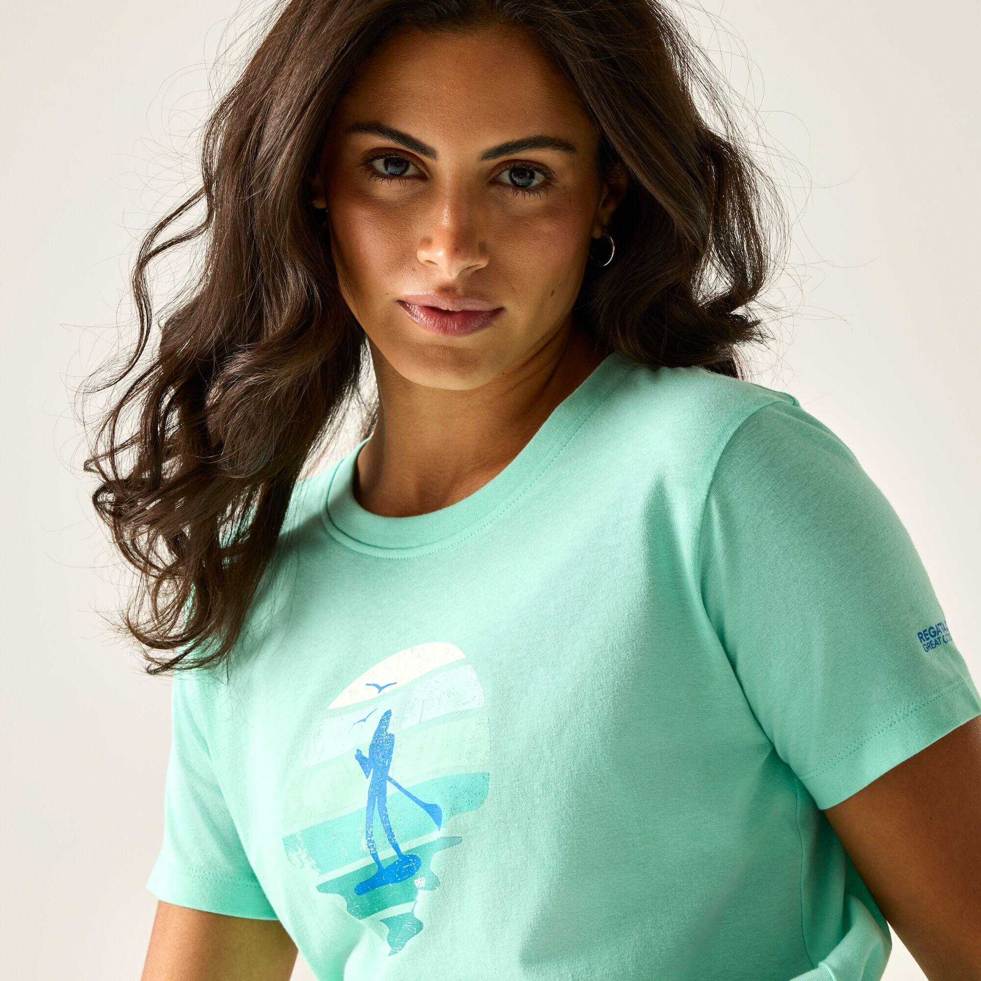 T-shirt graphique à manches courtes Filandra IX pour femmes 5/7