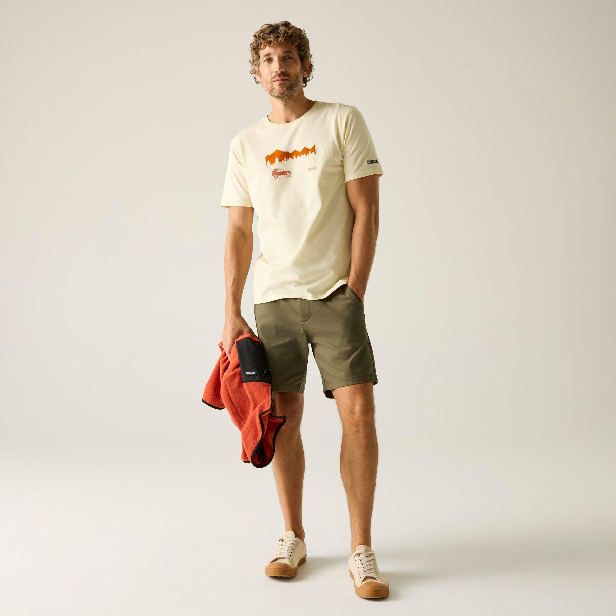 Cline IX T-shirt met korte mouwen en grafische print voor heren 3/7
