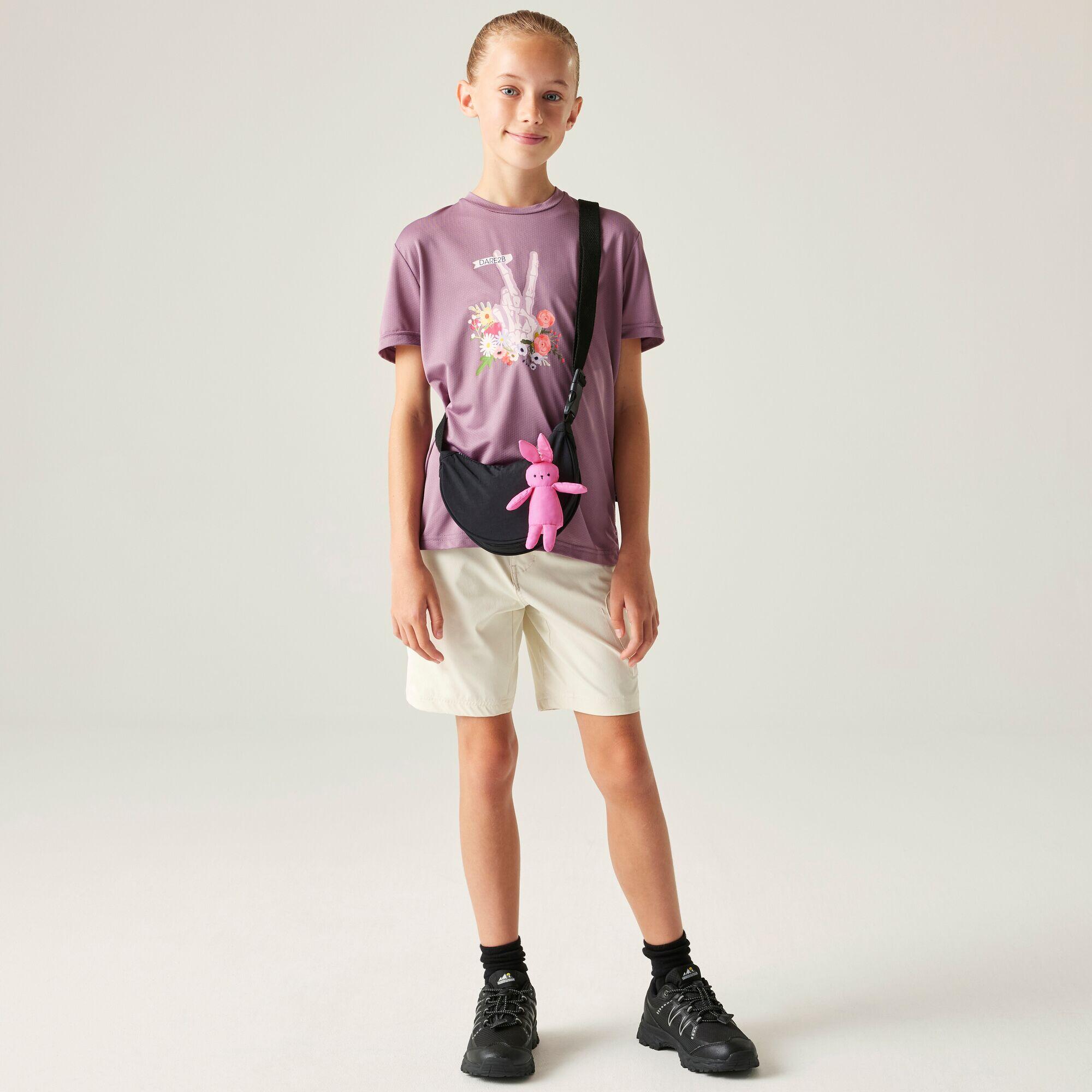 T-shirt graphique amusant et léger à manches courtes pour enfants 3/7