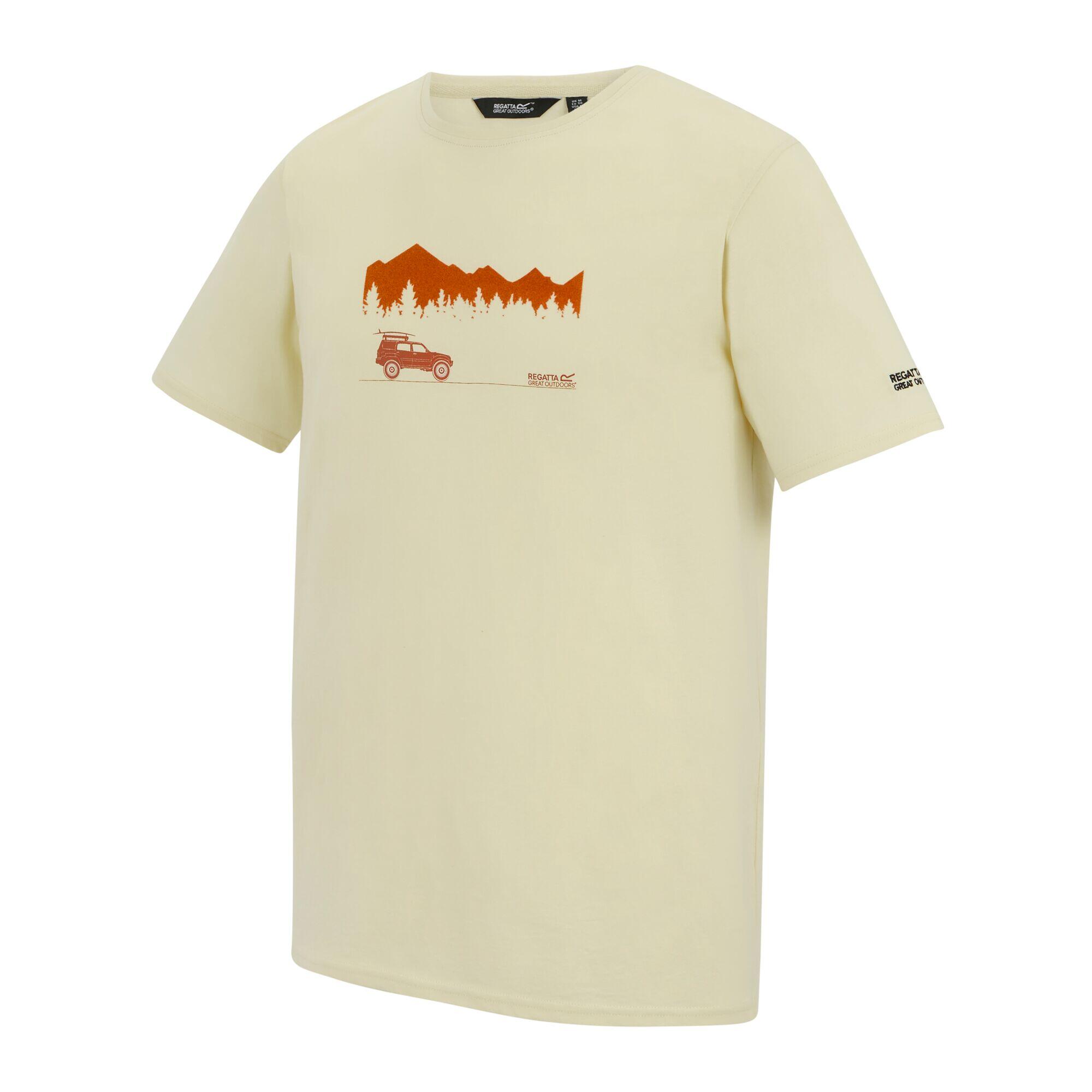 Cline IX T-shirt met korte mouwen en grafische print voor heren 7/7