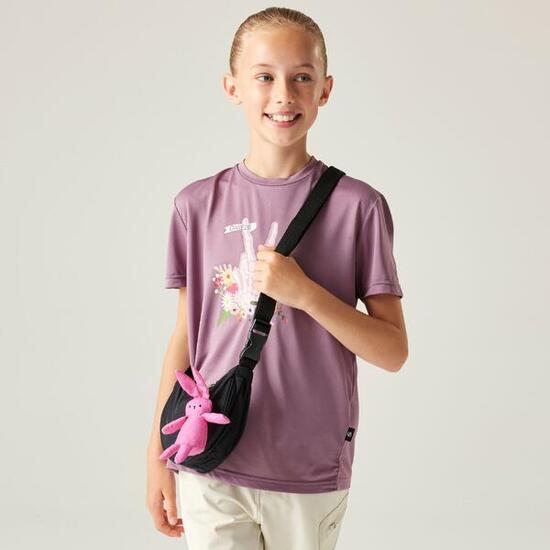 T-shirt graphique amusant et léger à manches courtes pour enfants