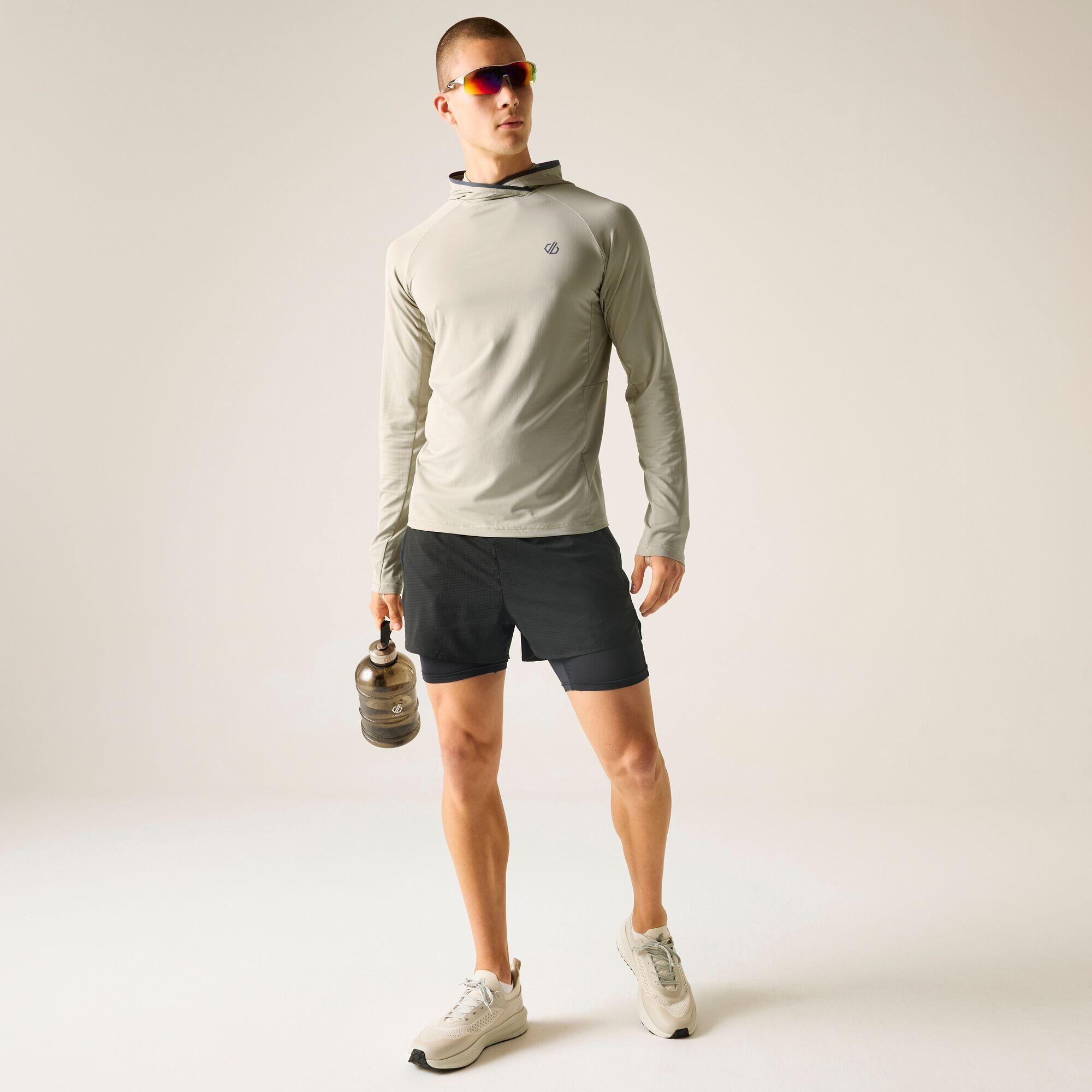 Mens Mens Sprint City Running Hooded Midlayer 3/7