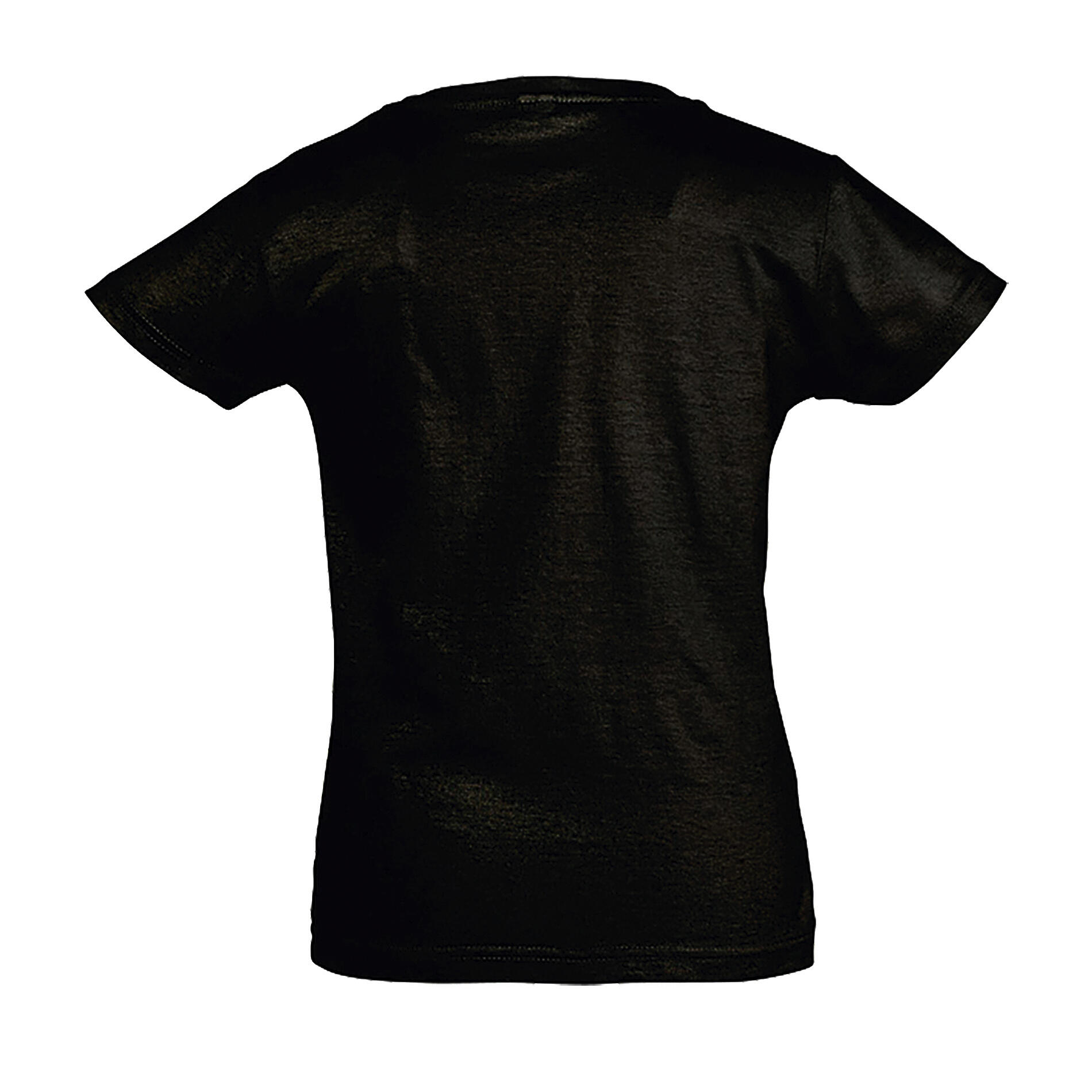 Cherry TShirt, Kurzarm Mädchen Kohlschwarz 3/4