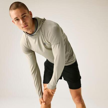 Veste intermédiaire de course à capuche Sprint City pour homme