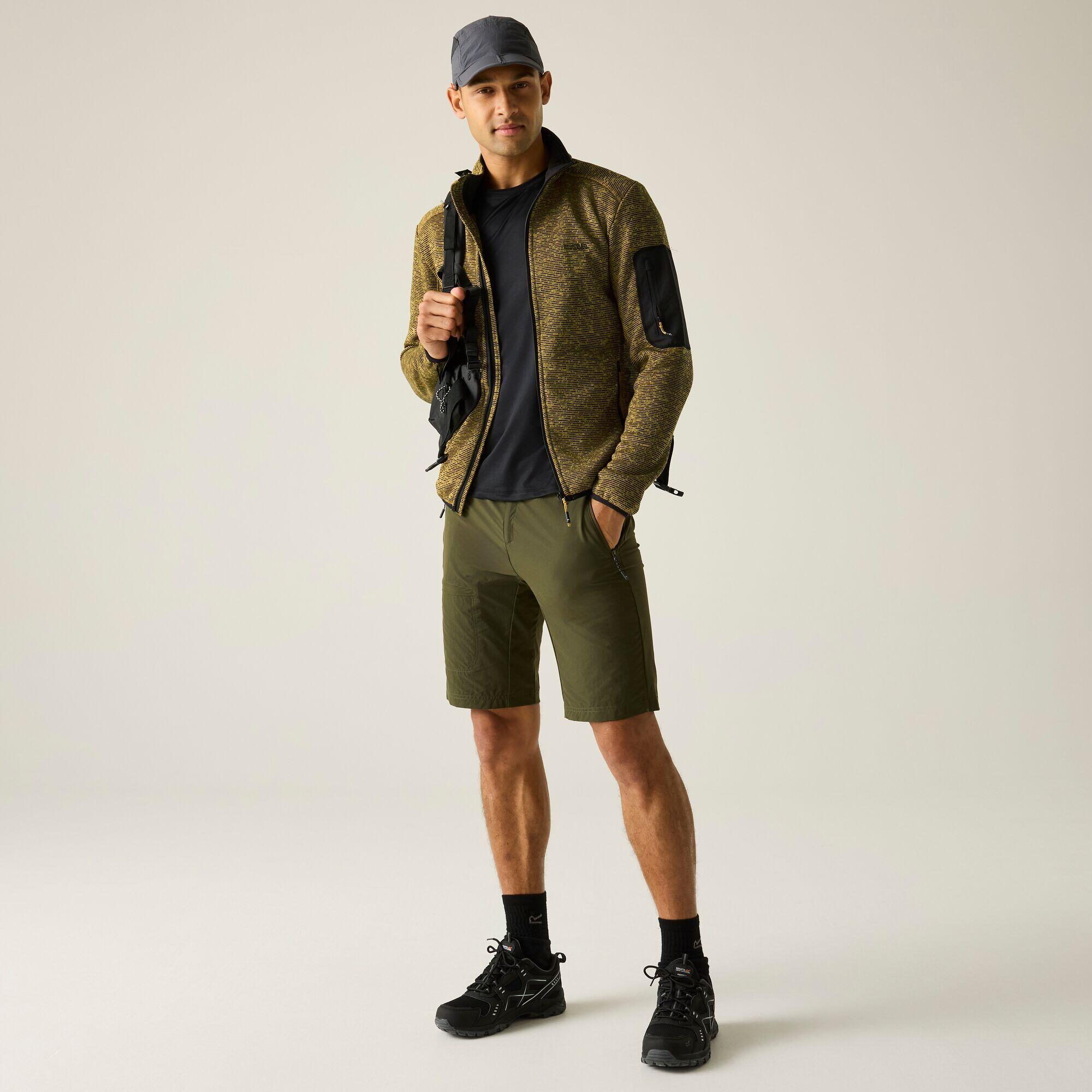 Felpa isolante da uomo Newhill in stretch con zip completa 3/7