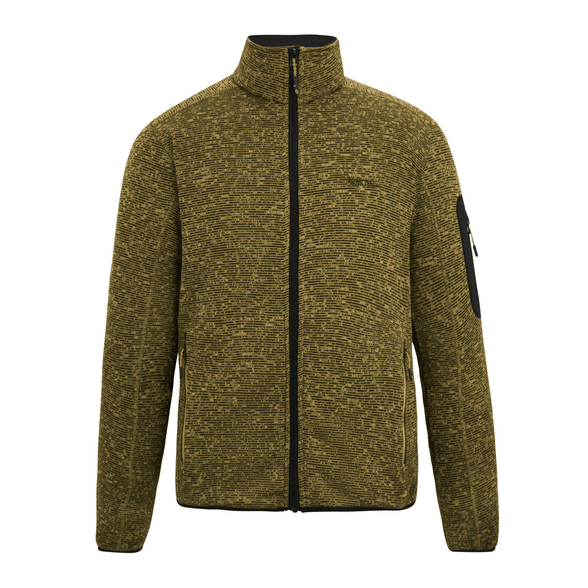 Felpa isolante da uomo Newhill in stretch con zip completa 5/7