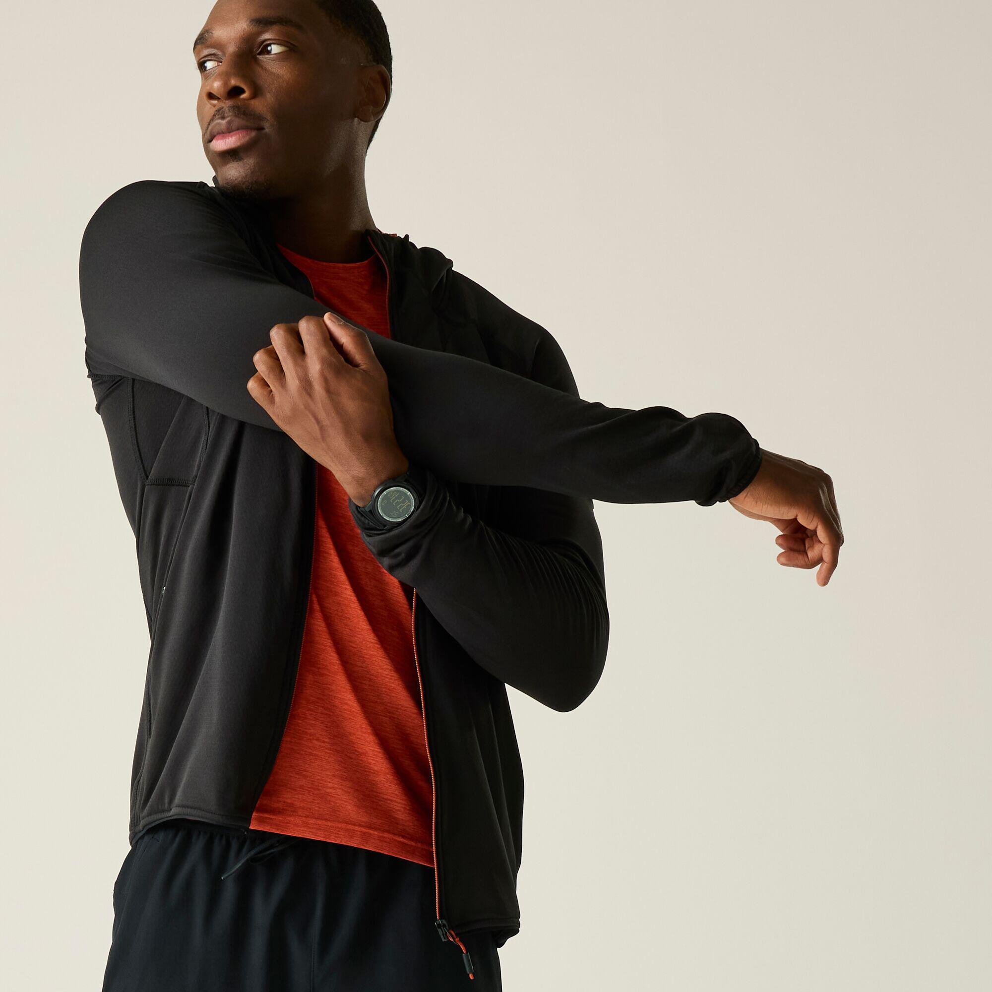 Heren Kadley Midlayer met volledige ritssluiting en capuchon 6/7
