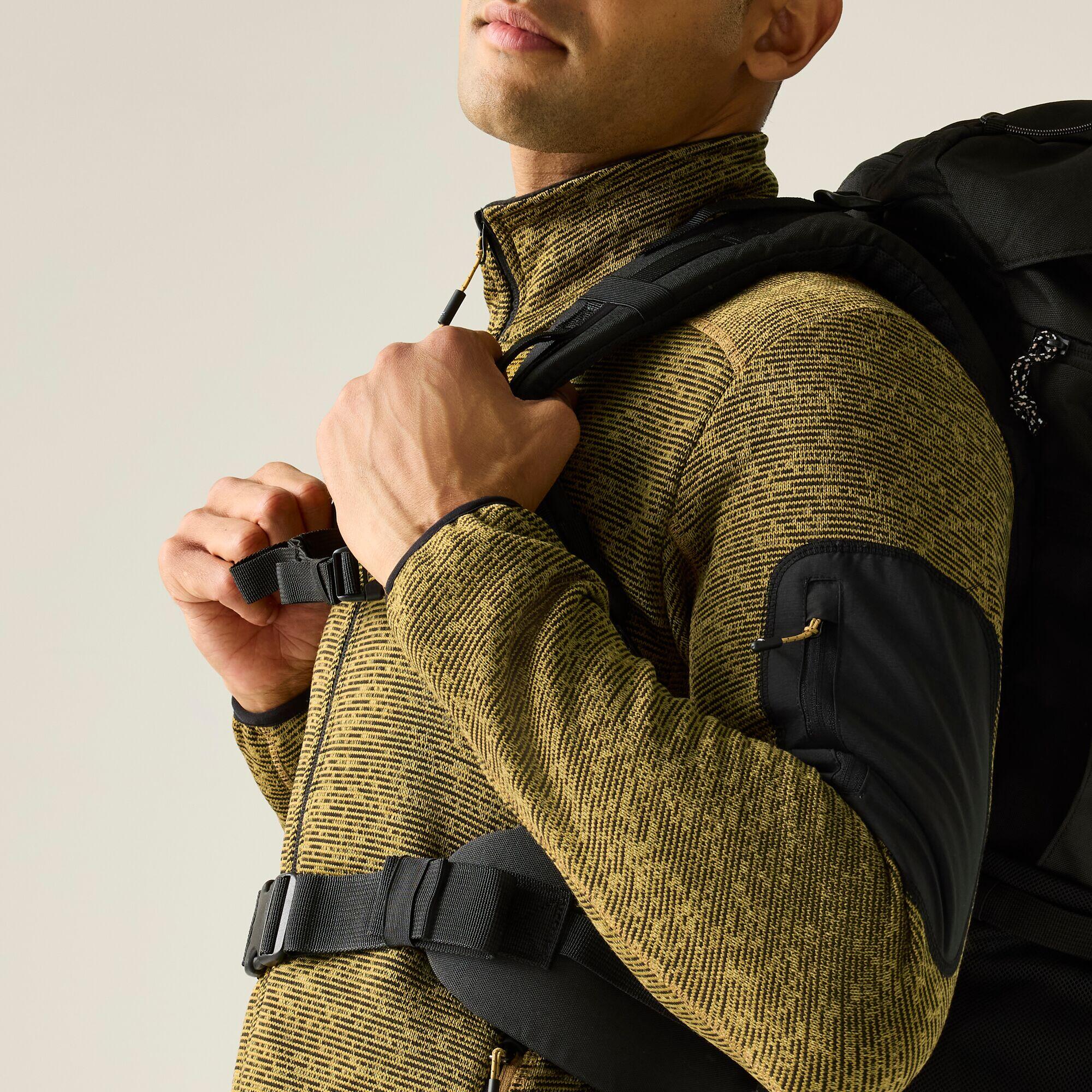 Felpa isolante da uomo Newhill in stretch con zip completa 4/7