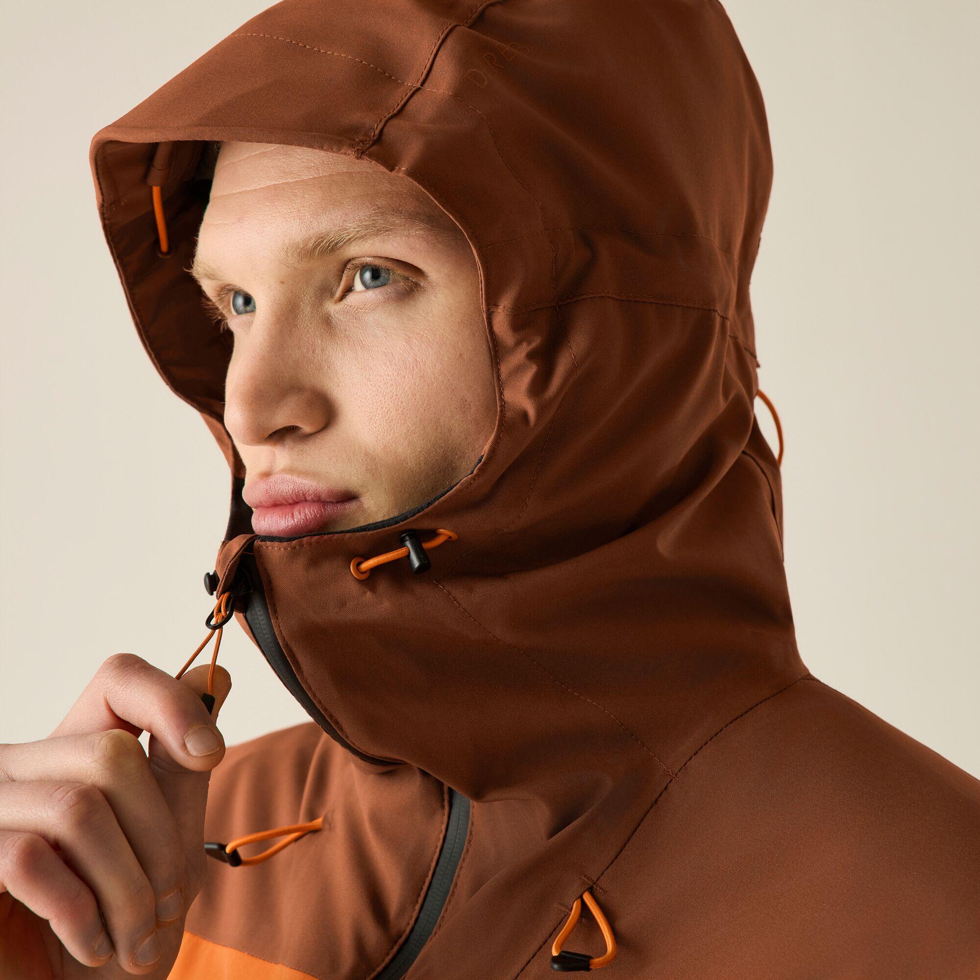 Mens Torrek III Hooded Hiking Waterproof Jacket 4/7