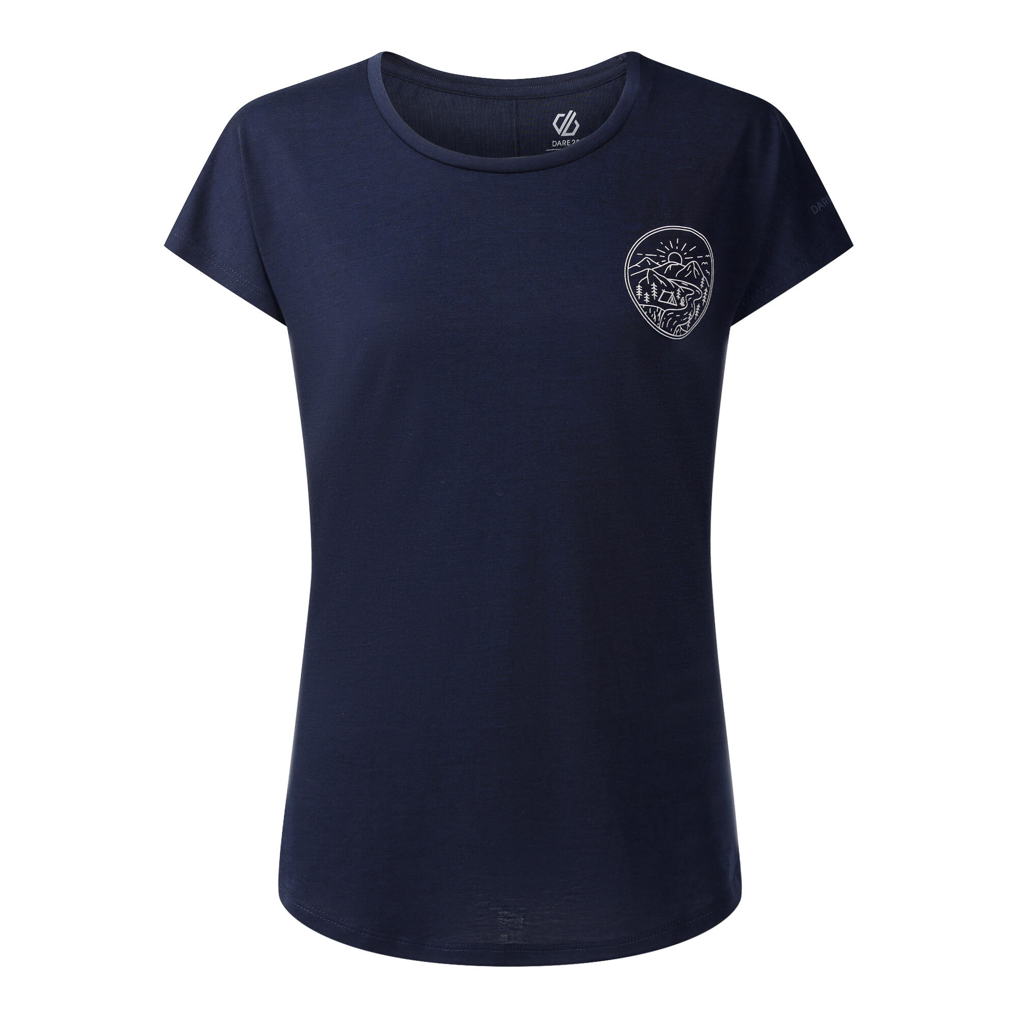 Serenity Kurzarm-T-Shirt mit Grafikprint für Damen 5/7