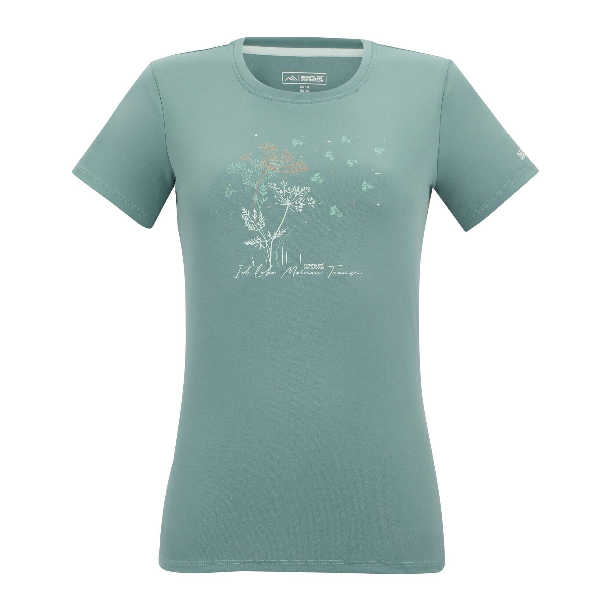 T-shirt à manches courtes pour femmes avec slogan Fingal 5/7
