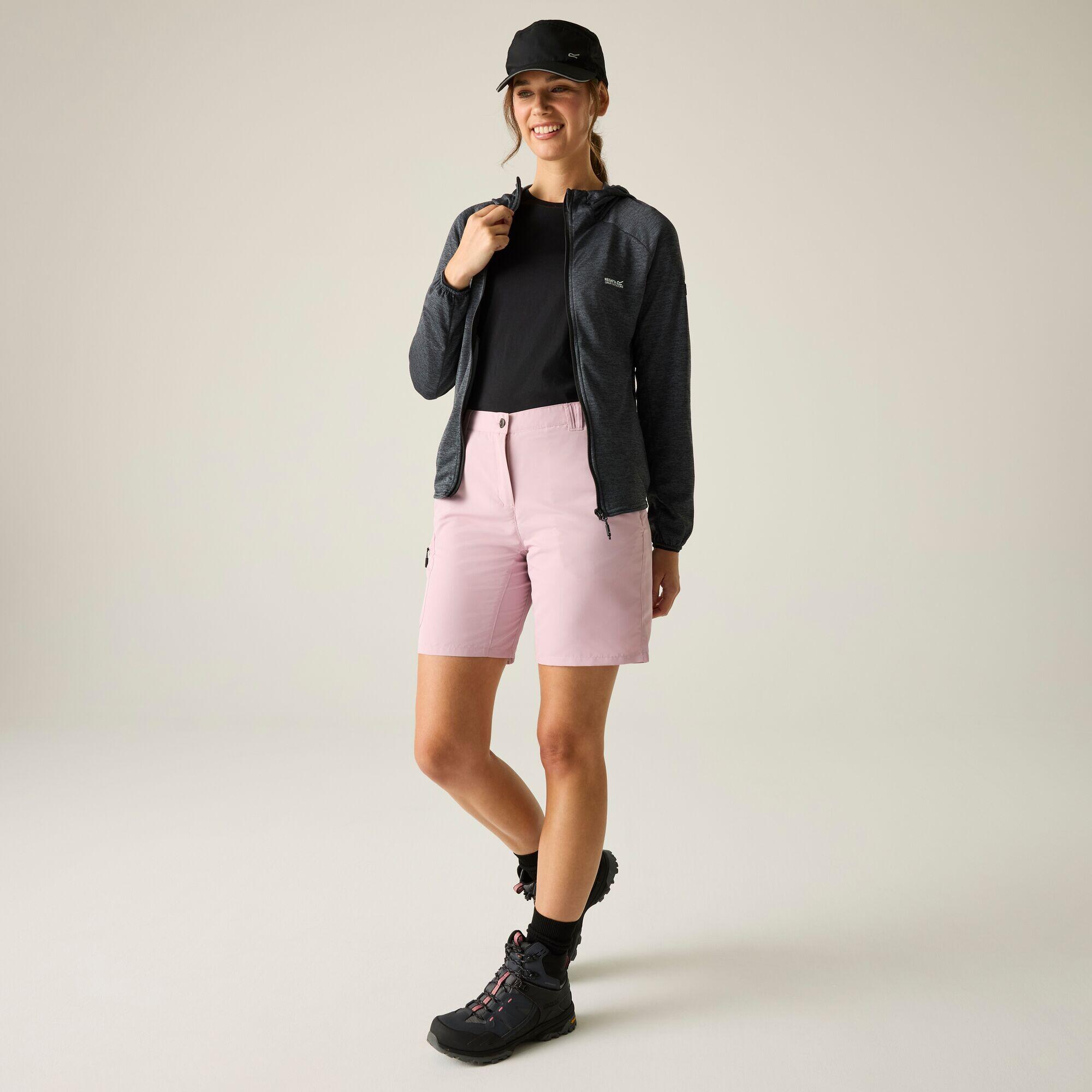 Veste intermédiaire extensible à capuche zippée intégrale Ferna Marl pour femme 5/7